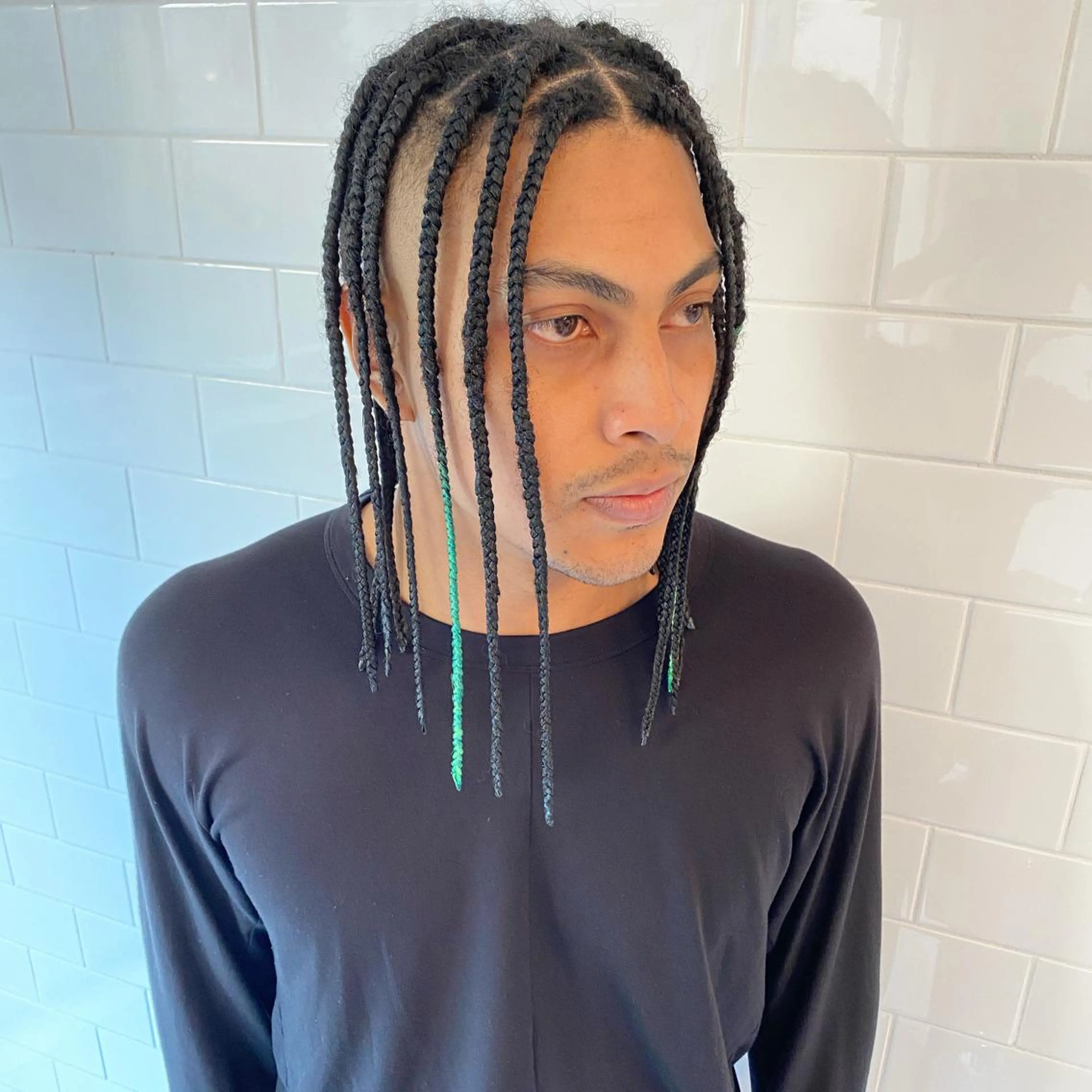 セミロング カラー パーマ ヘアアレンジ メンズ キッズ ネイル マツエク・マツパ 中元 淳のヘアスタイル