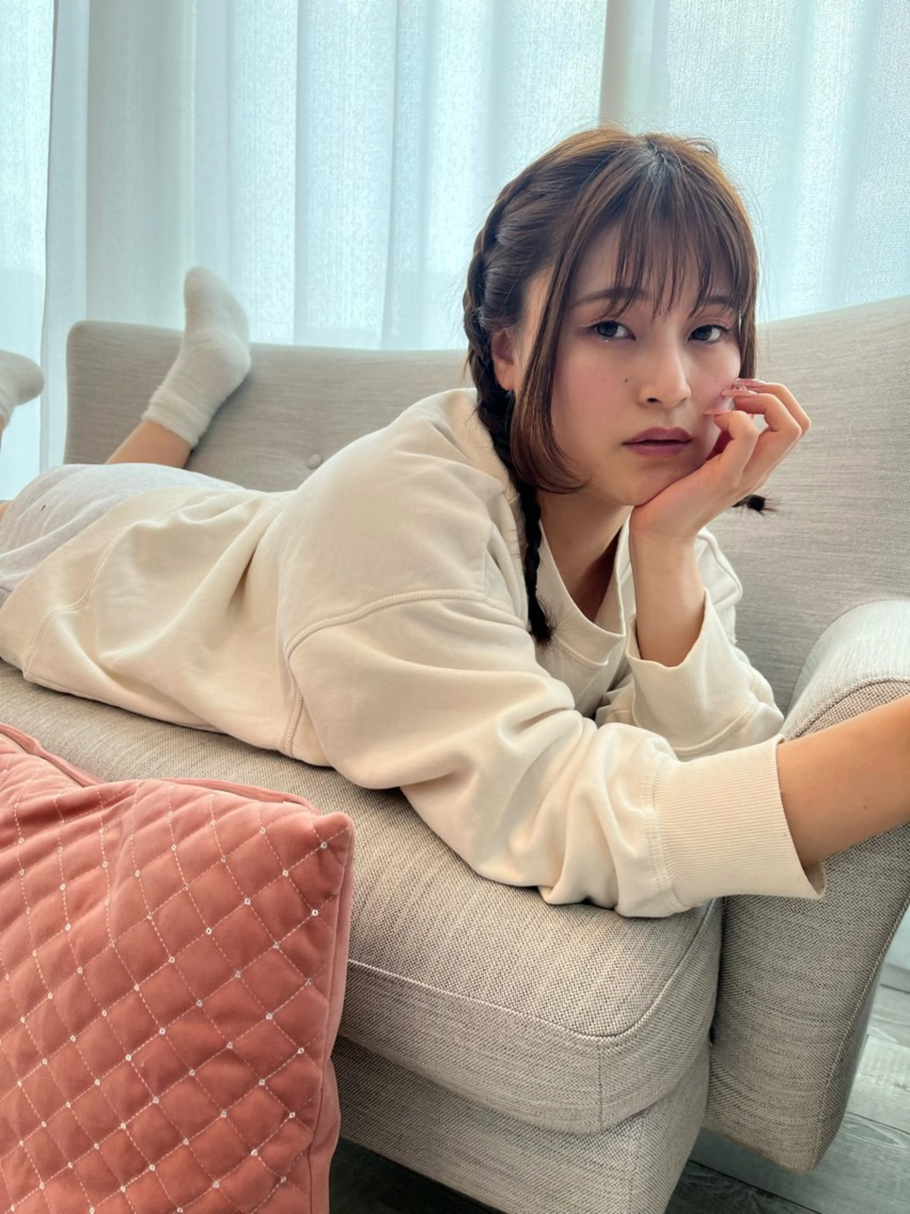 ミディアム カット ヘアカラー トリートメント flocci🌙 フロクシのヘアスタイル