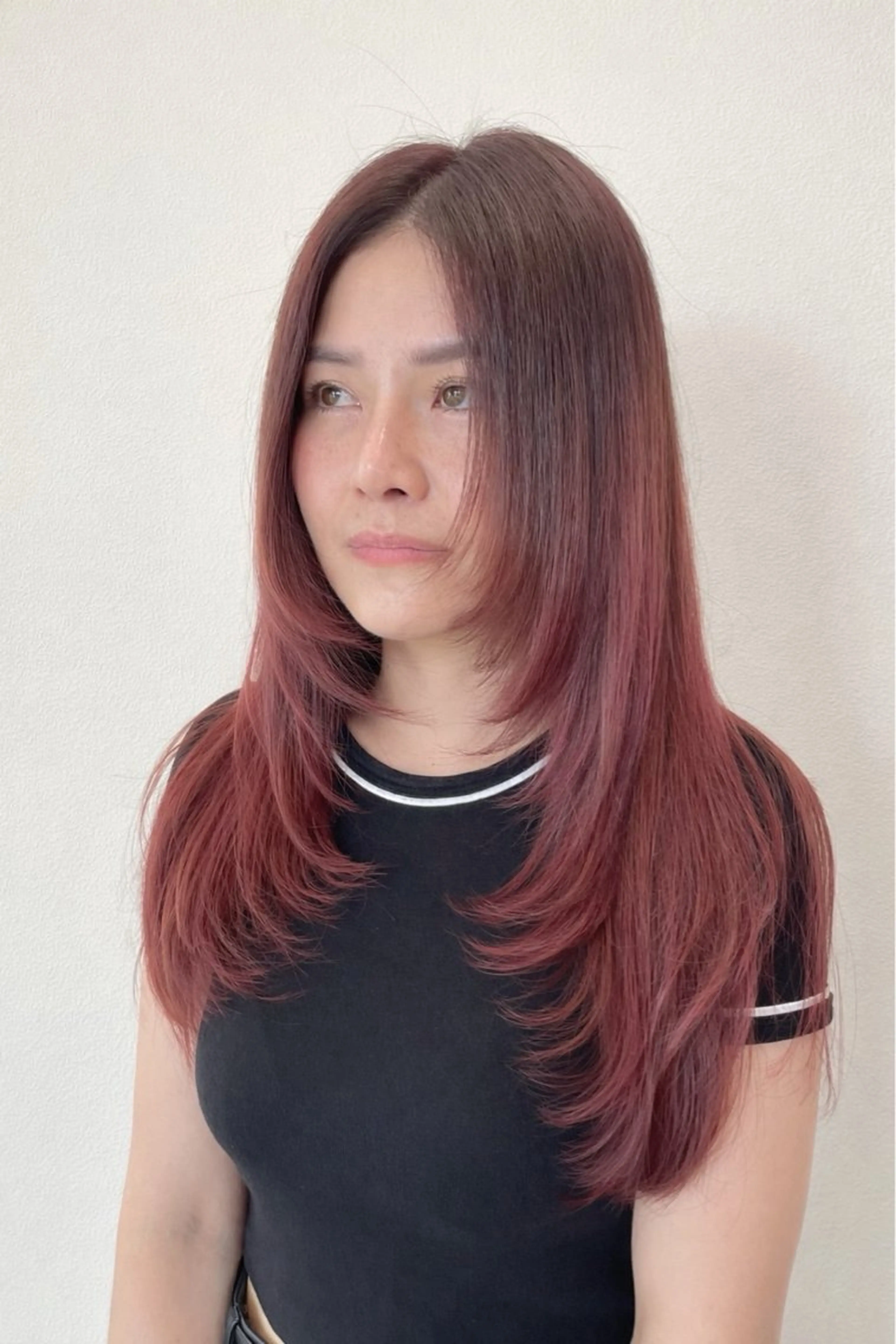 ロング ヘアカラー トリートメント 【MOND】斎藤 竜雅のヘアスタイル