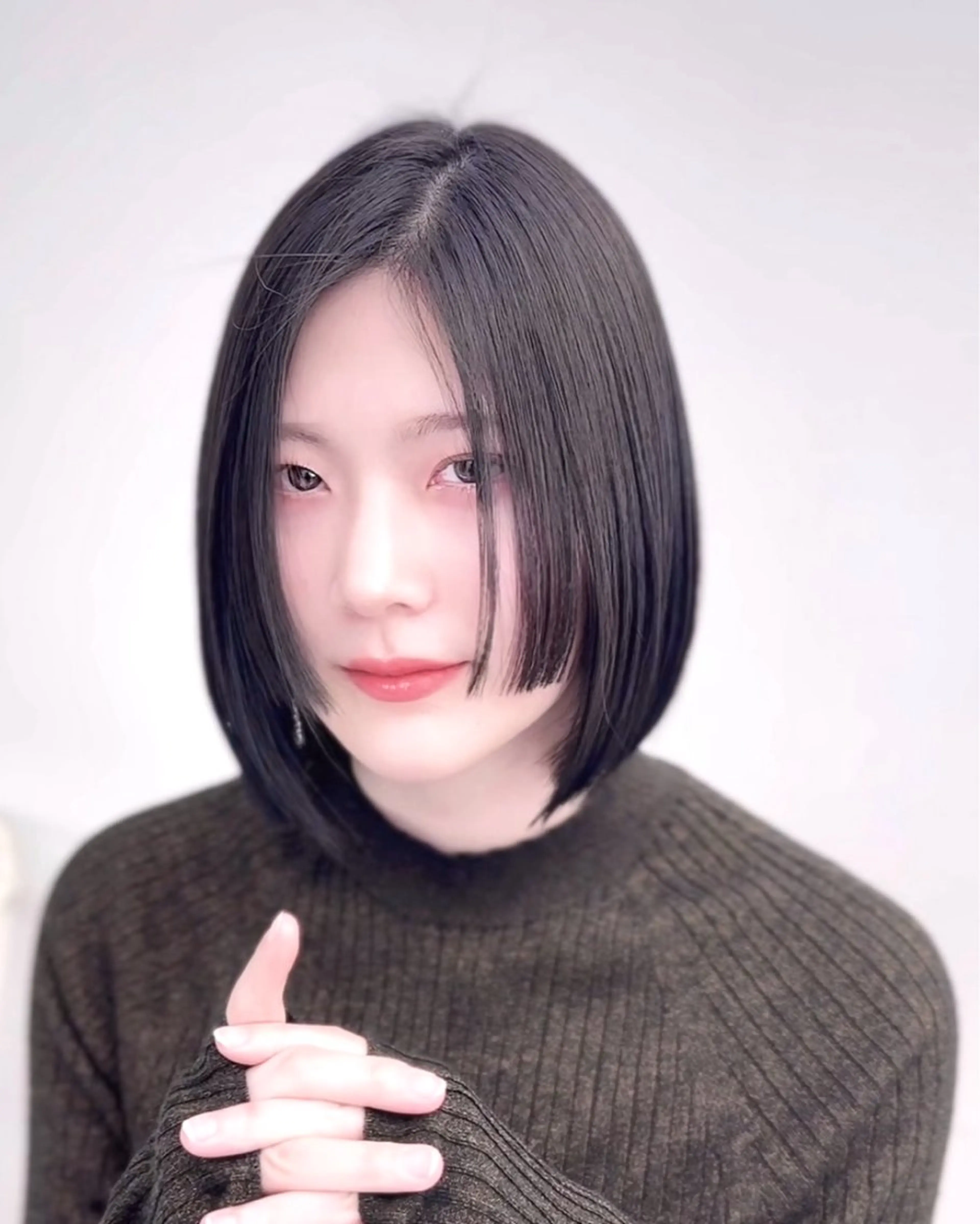 ショート カラー ヘアアレンジ カット 縮毛矯正 トリートメント ヘッドスパ ヘアセット ‎🤍韓国ボブ/ 縮毛矯正🪽‪ひかりのヘアスタイル