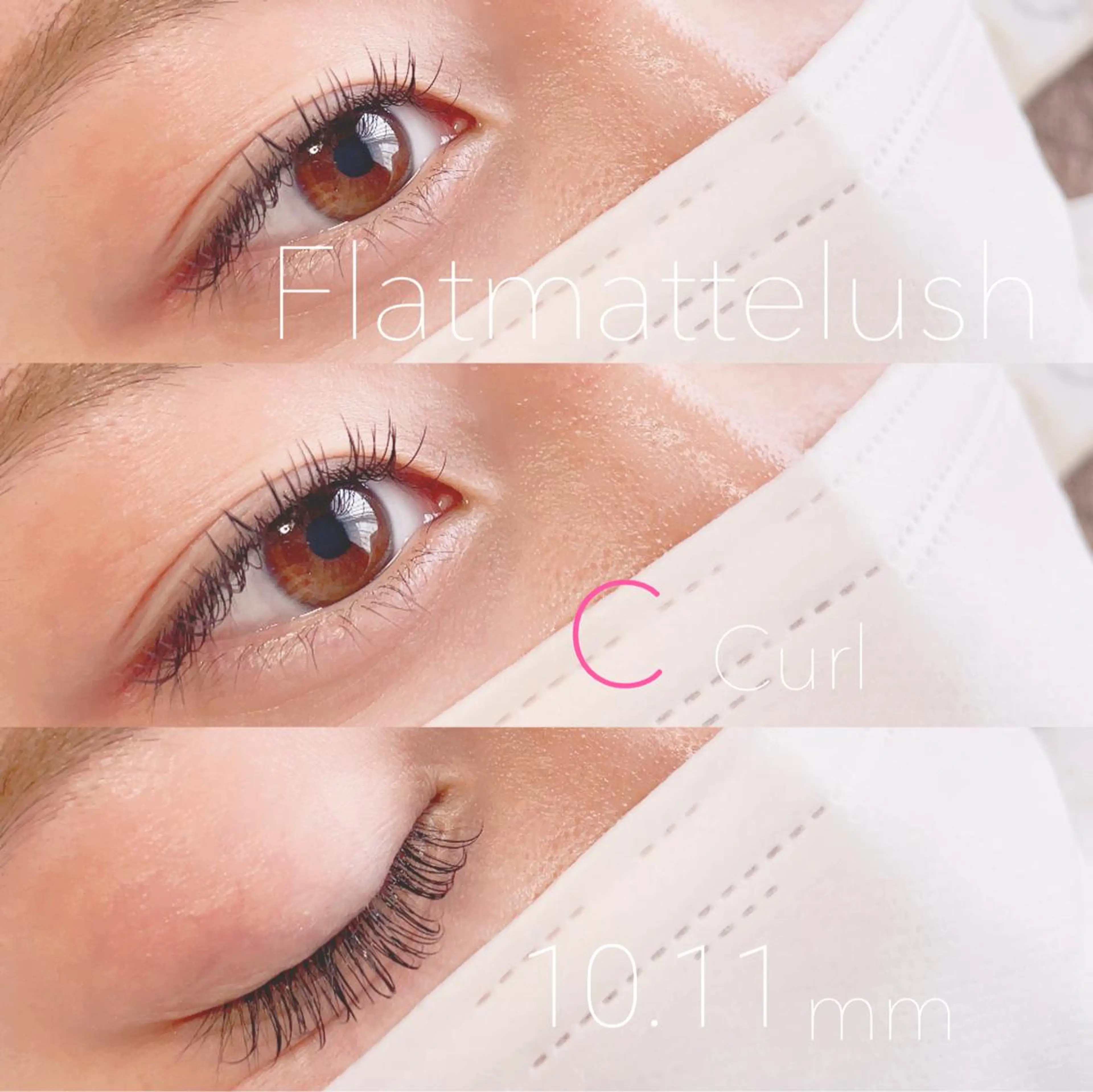 前回ご来店より3週間以内の方限定❣️リペアメニュー🌈フラットマットラッシュ✨️の写真