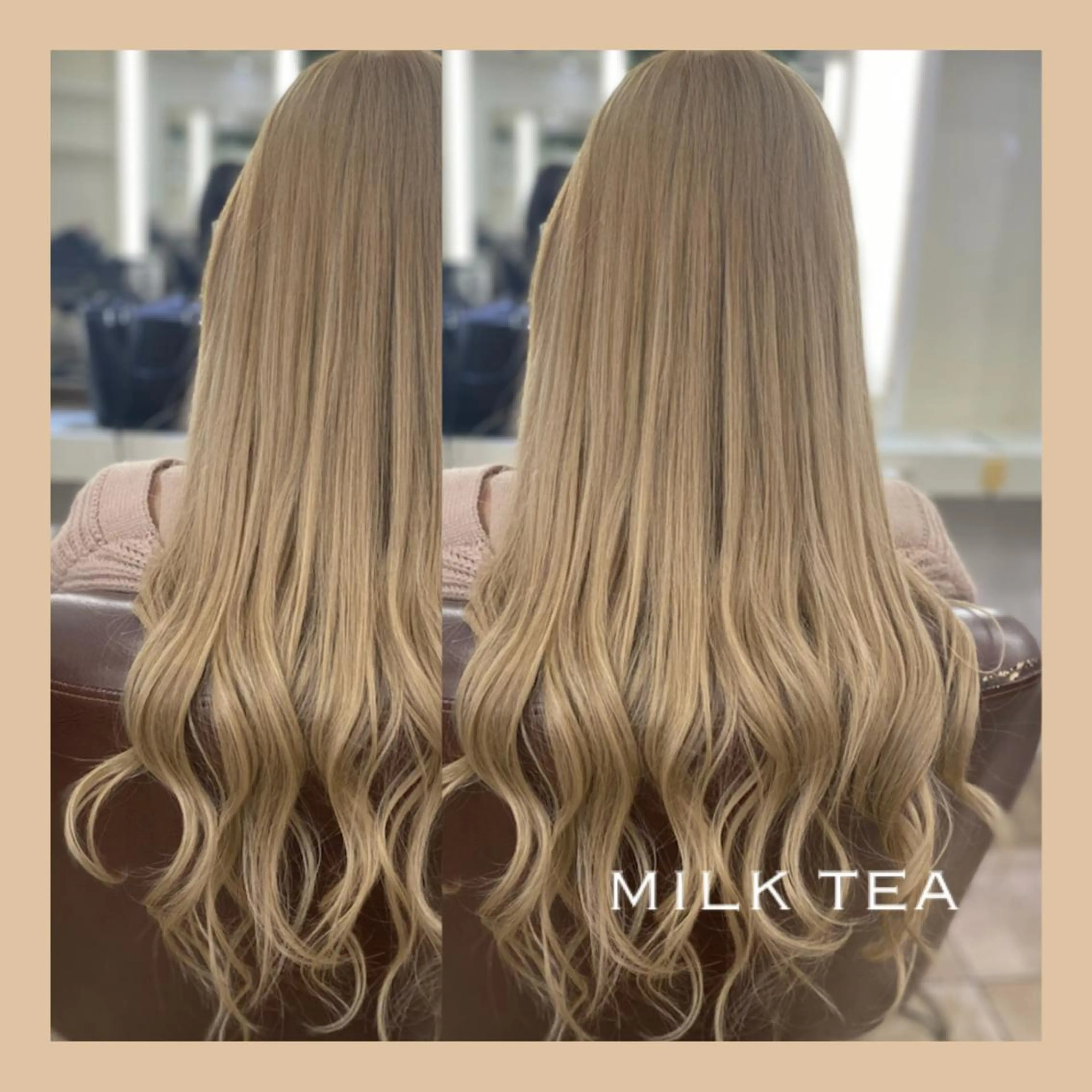 ロング カラー ヘアアレンジ ブリーチ カット ヘアカラー トリートメント エクステ 🦋 SHION 🦋のヘアスタイル