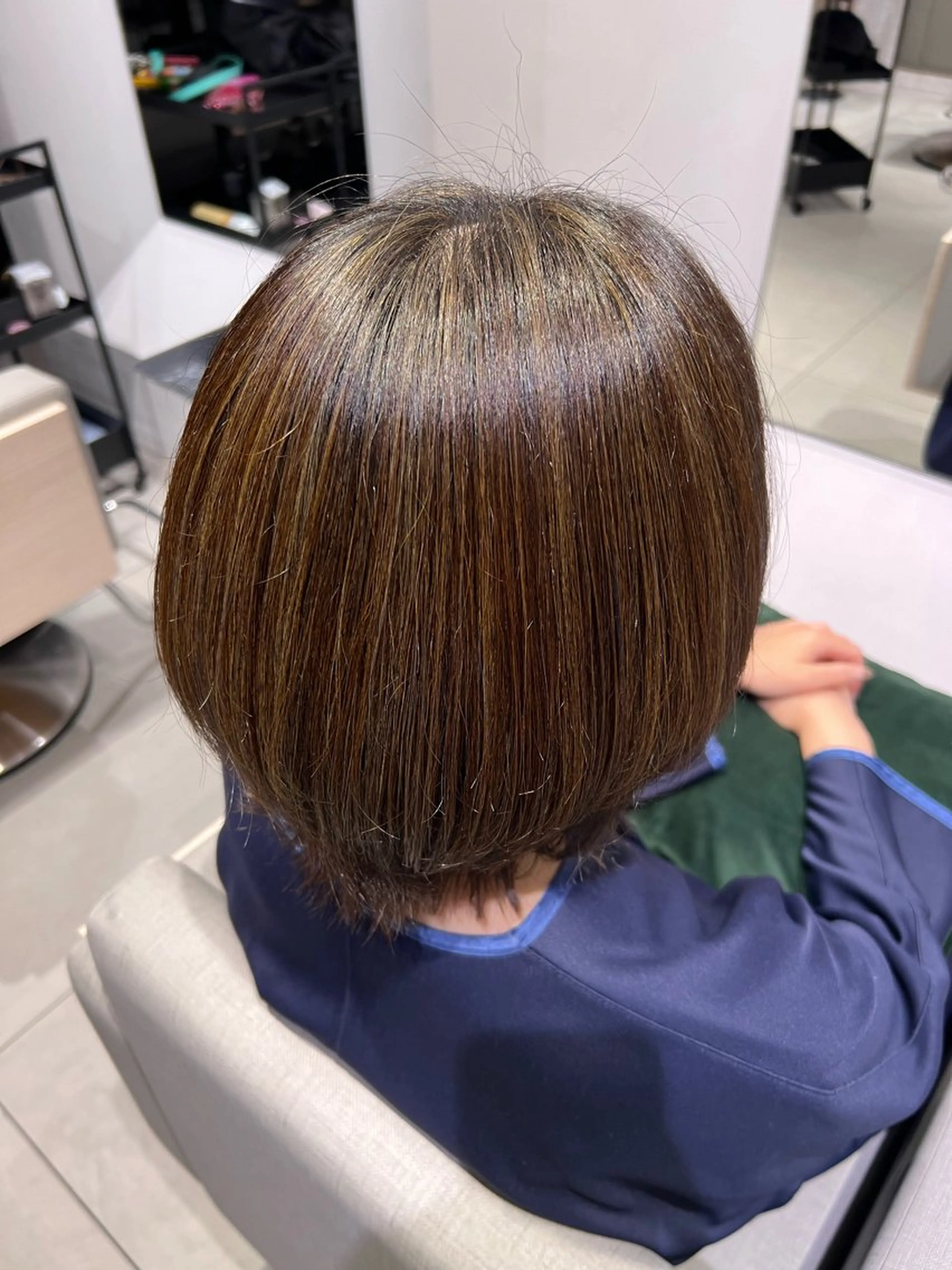 カラー 🤍 ももか🤍のヘアスタイル