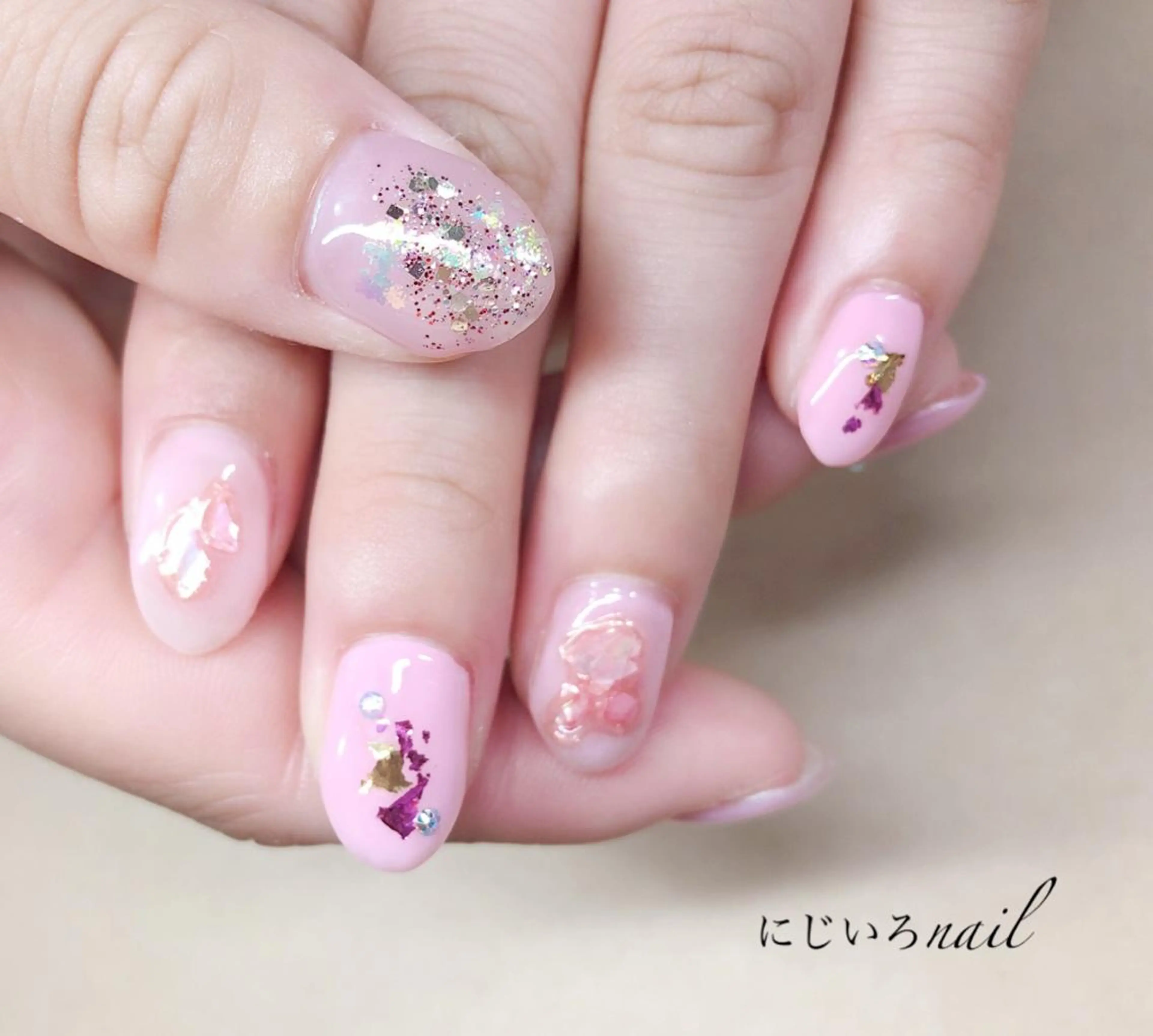ネイル にじいろ nailのネイルデザイン