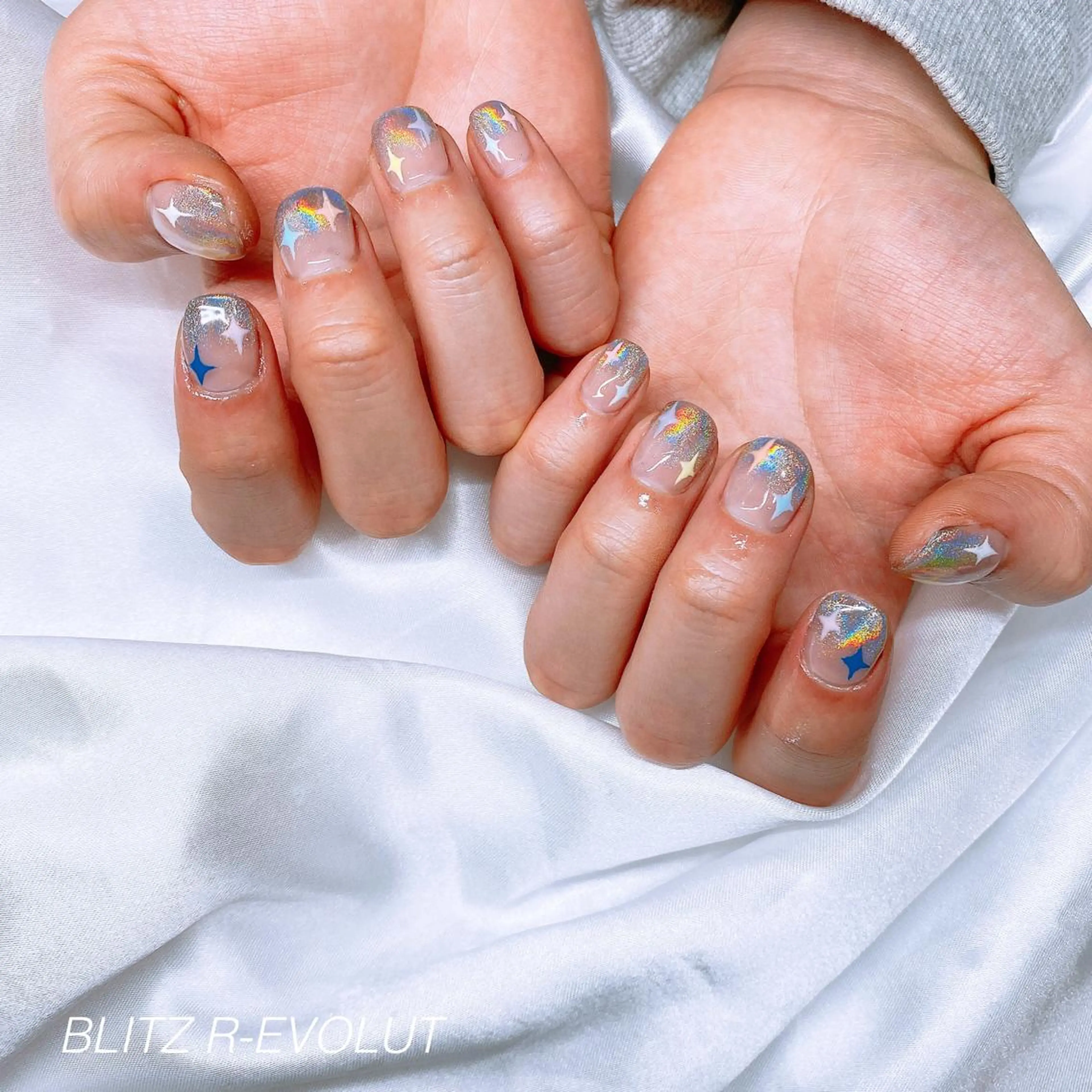 ネイル ☁️BLITZ 🎀笠原雪音🎀のネイルデザイン