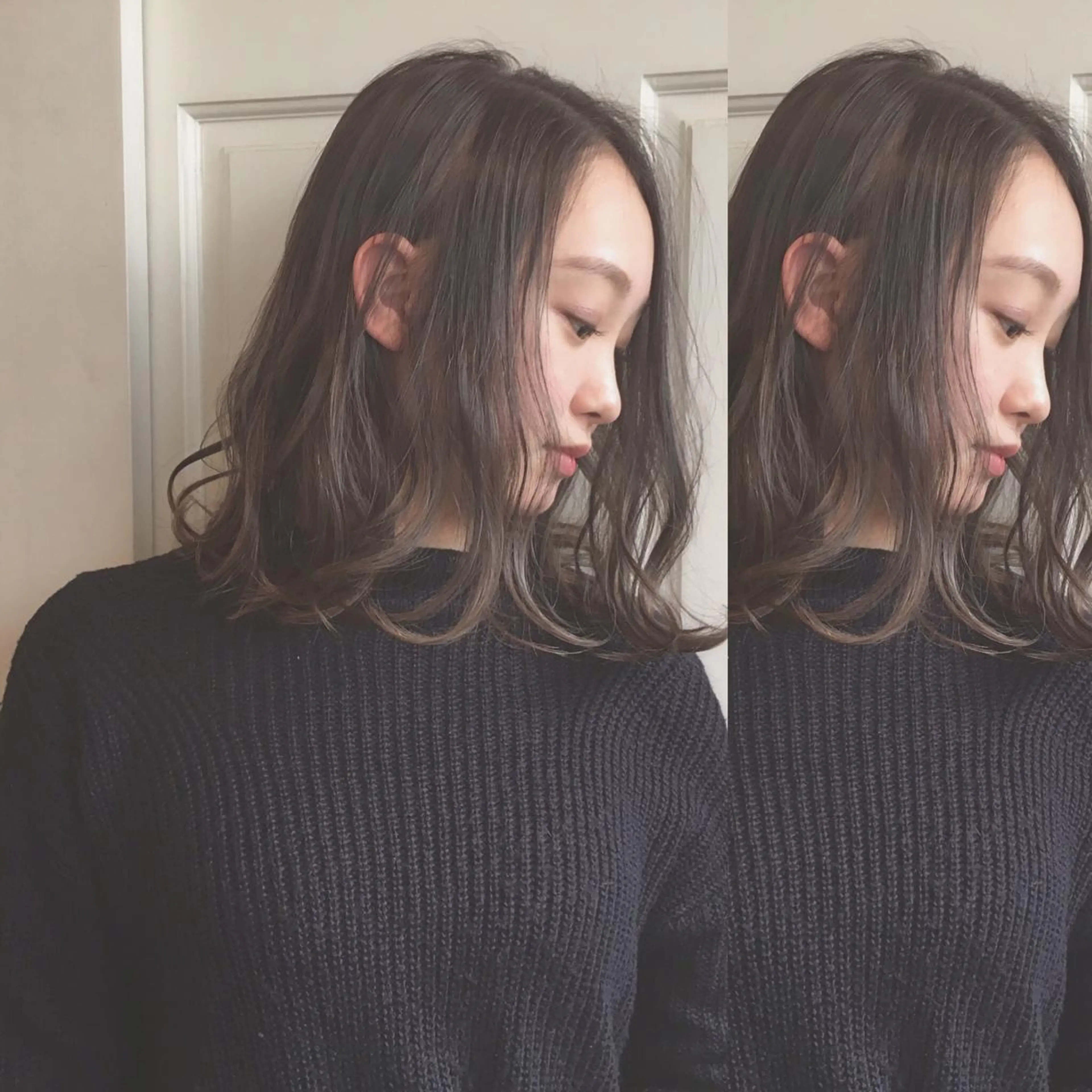 ミディアム ハイライト 🌸ハイトーン 新田　廉 🌸のヘアスタイル