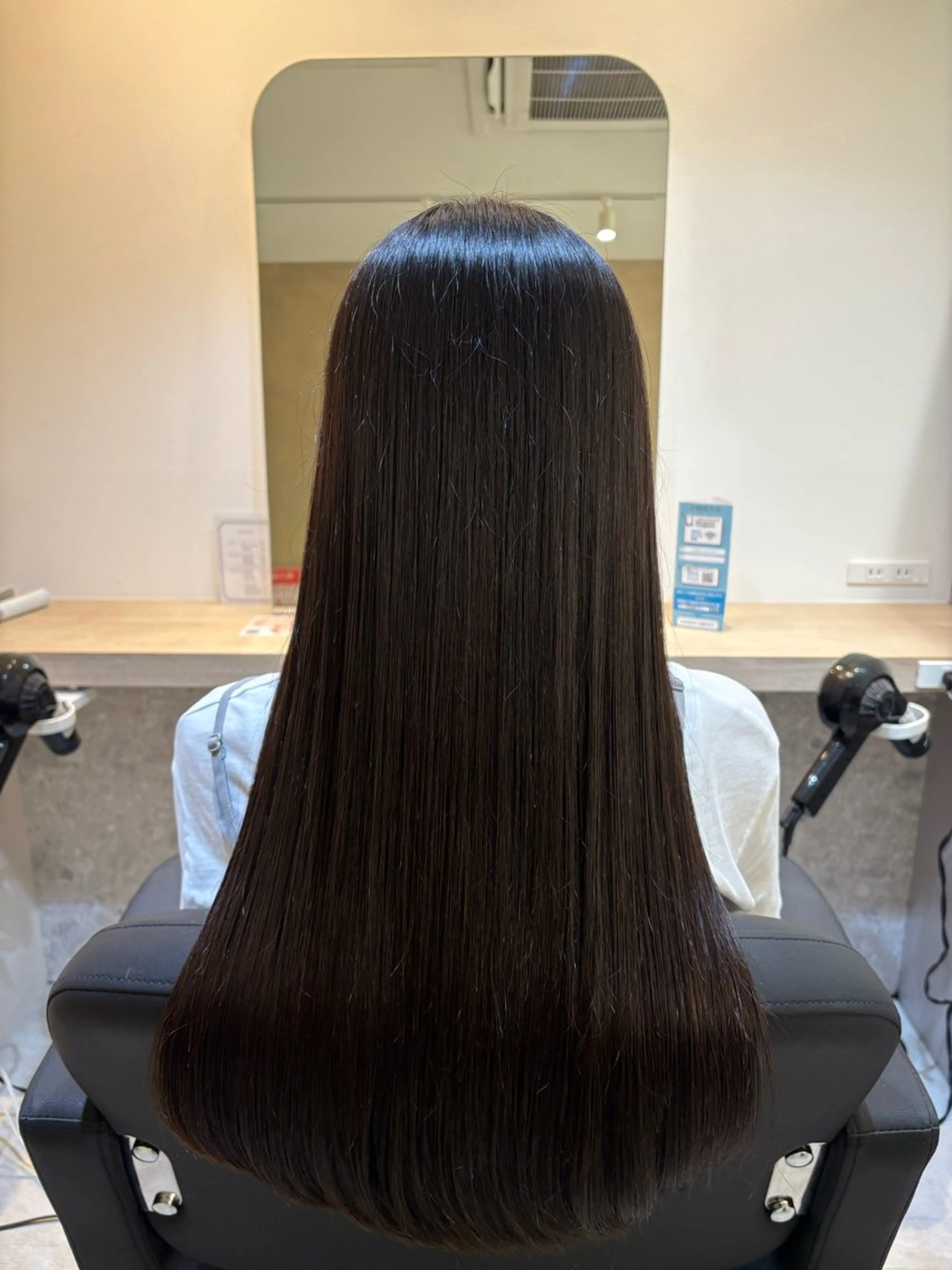 ロング 縮毛矯正 カット ヘアカラー 縮毛矯正 トリートメント amie上尾【アミ】 RINAのヘアスタイル