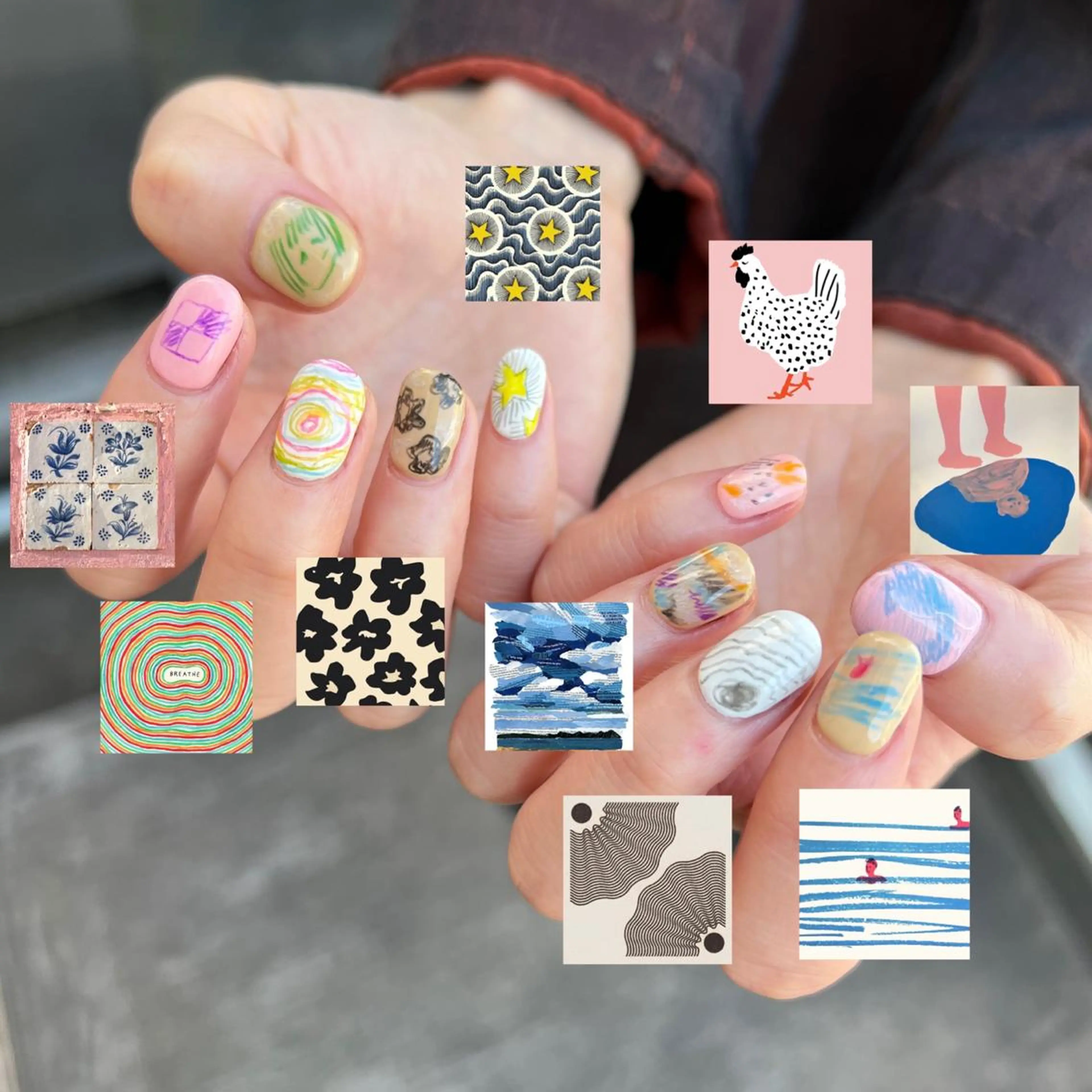 ネイル アートネイル 持ち込み Nico所属・Nico🌛 Karenのネイルデザイン