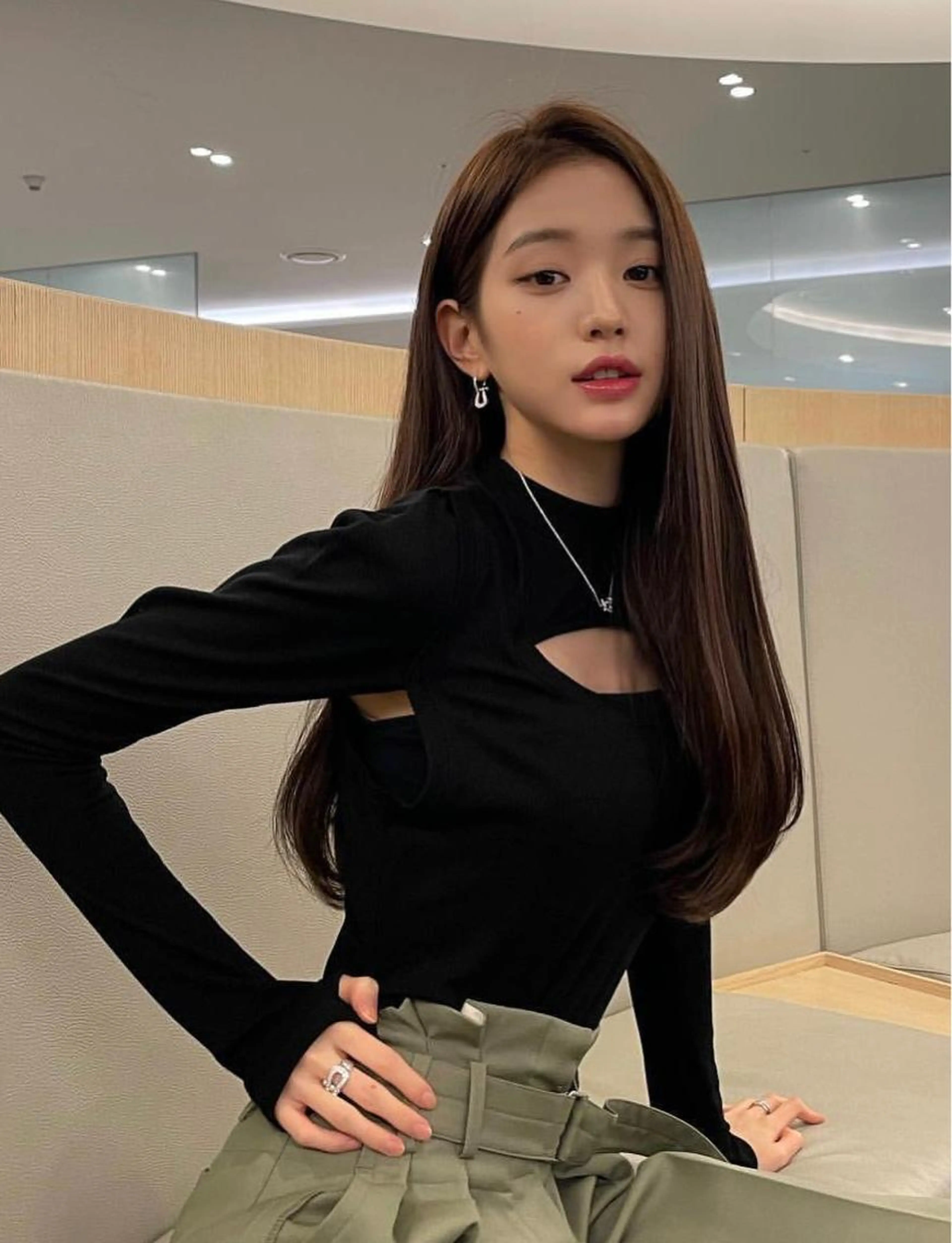 【大人気メニュー】韓ドル風カラー&プレミアムトリートメント　❤︎韓国風巻き髪セット込みの写真