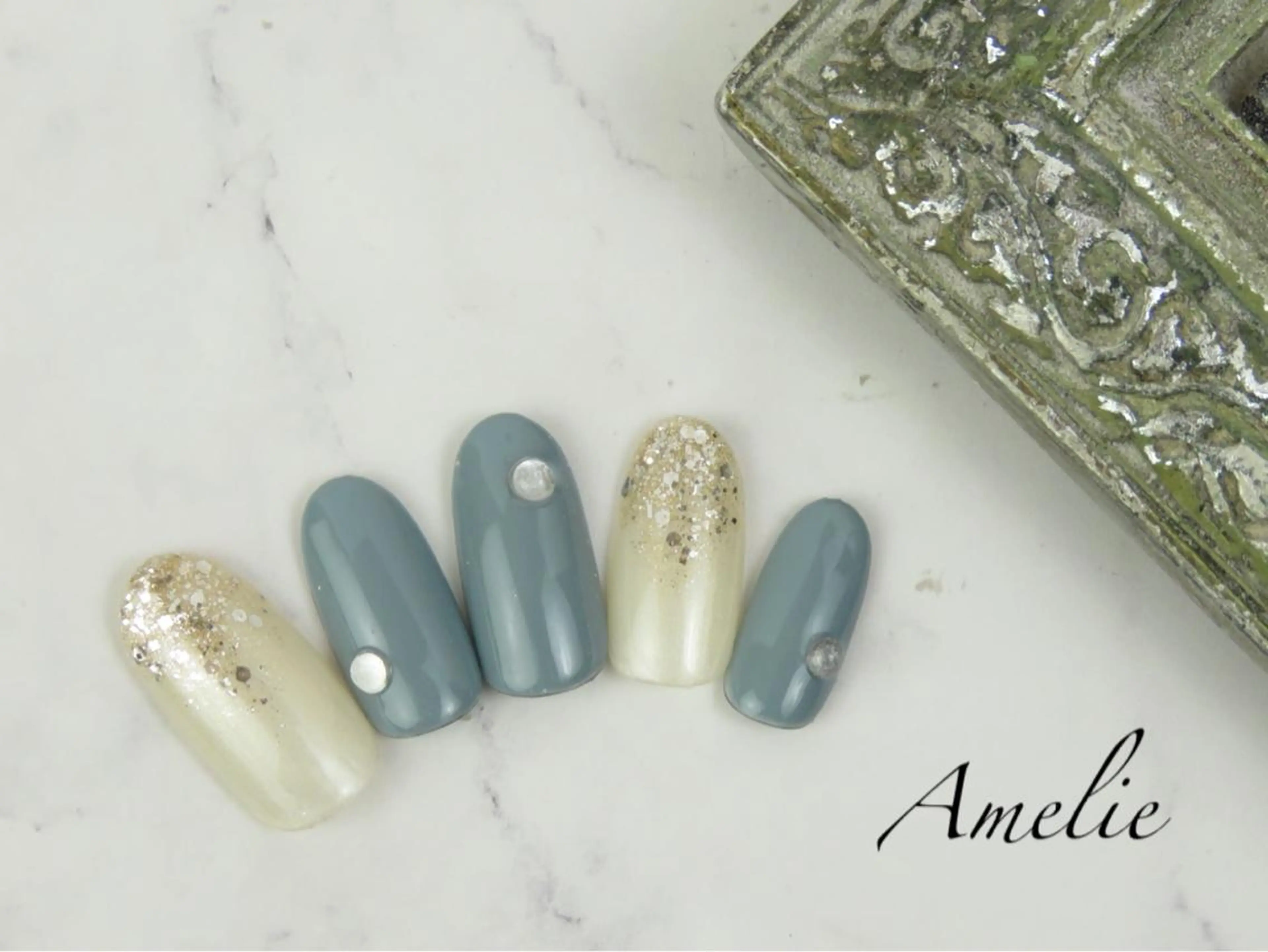 ネイル 冬ネイル ハンドネイル yo koのネイルデザイン