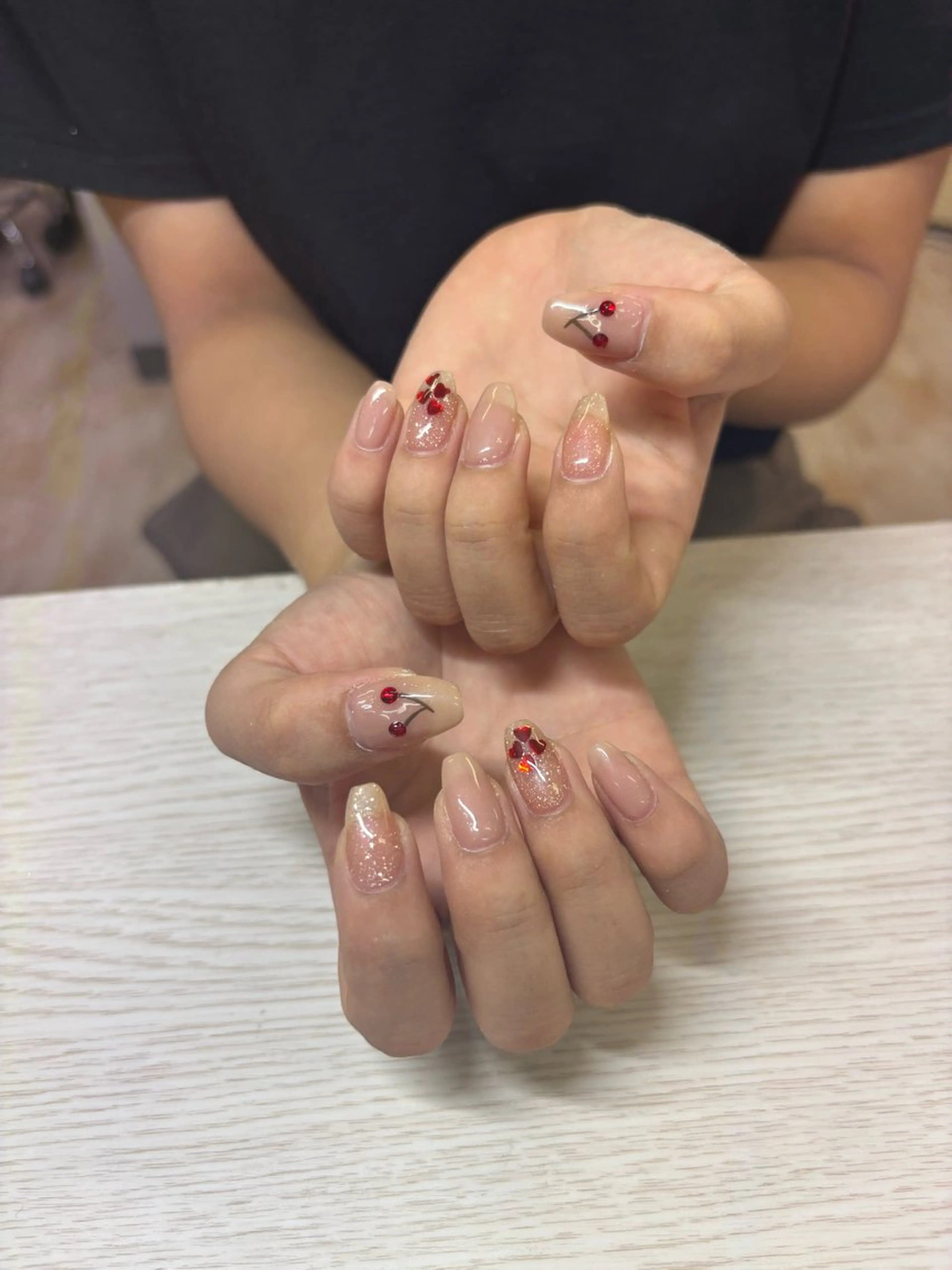 ネイル ピンク TRU NAIL & EYE 蒲田店　【トゥルーネイル &アイ】所属・TRU りのあのネイルデザイン