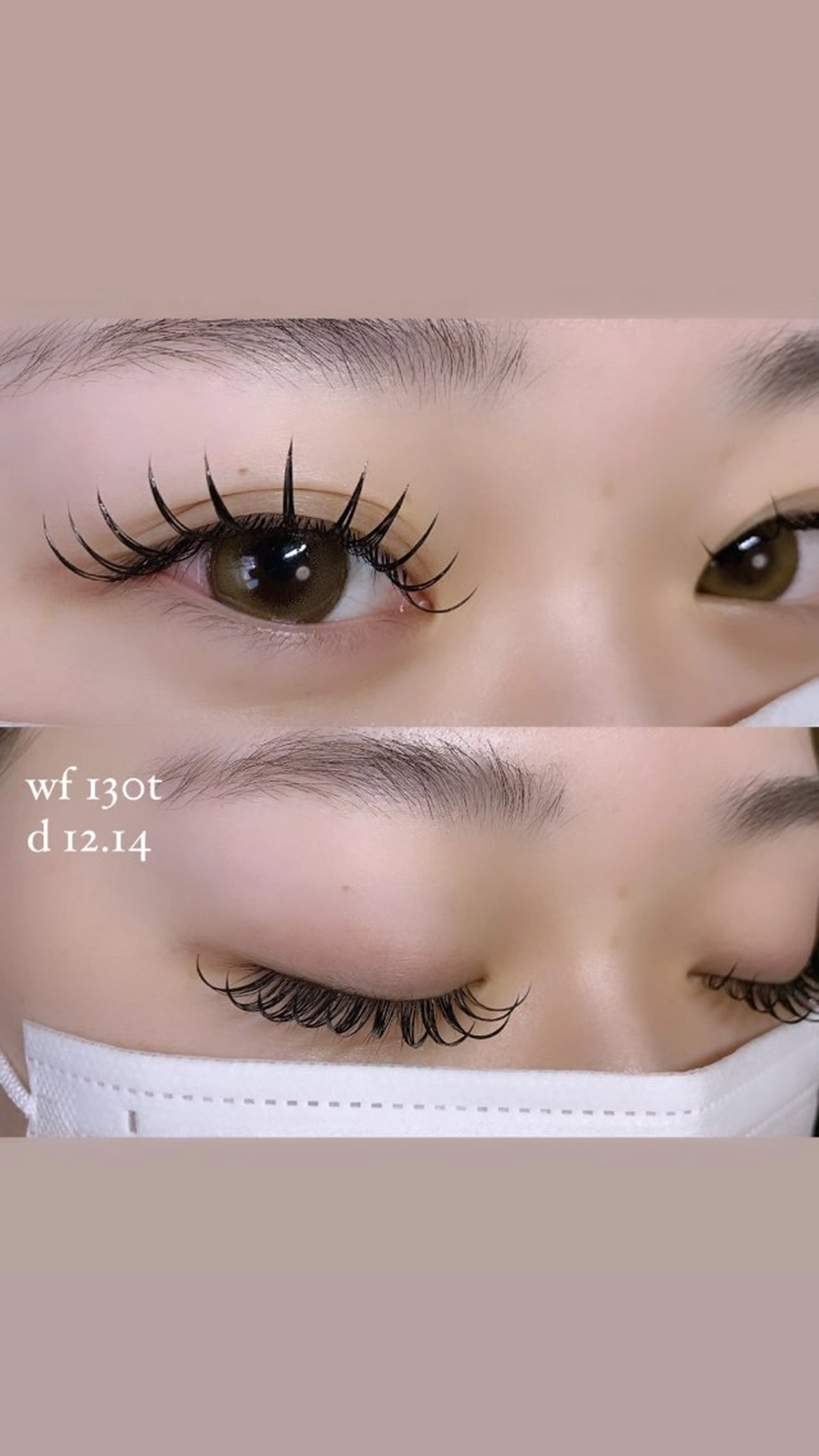 マツエク・マツパ マツエク eyelash salon 華のマツエク・マツパデザイン