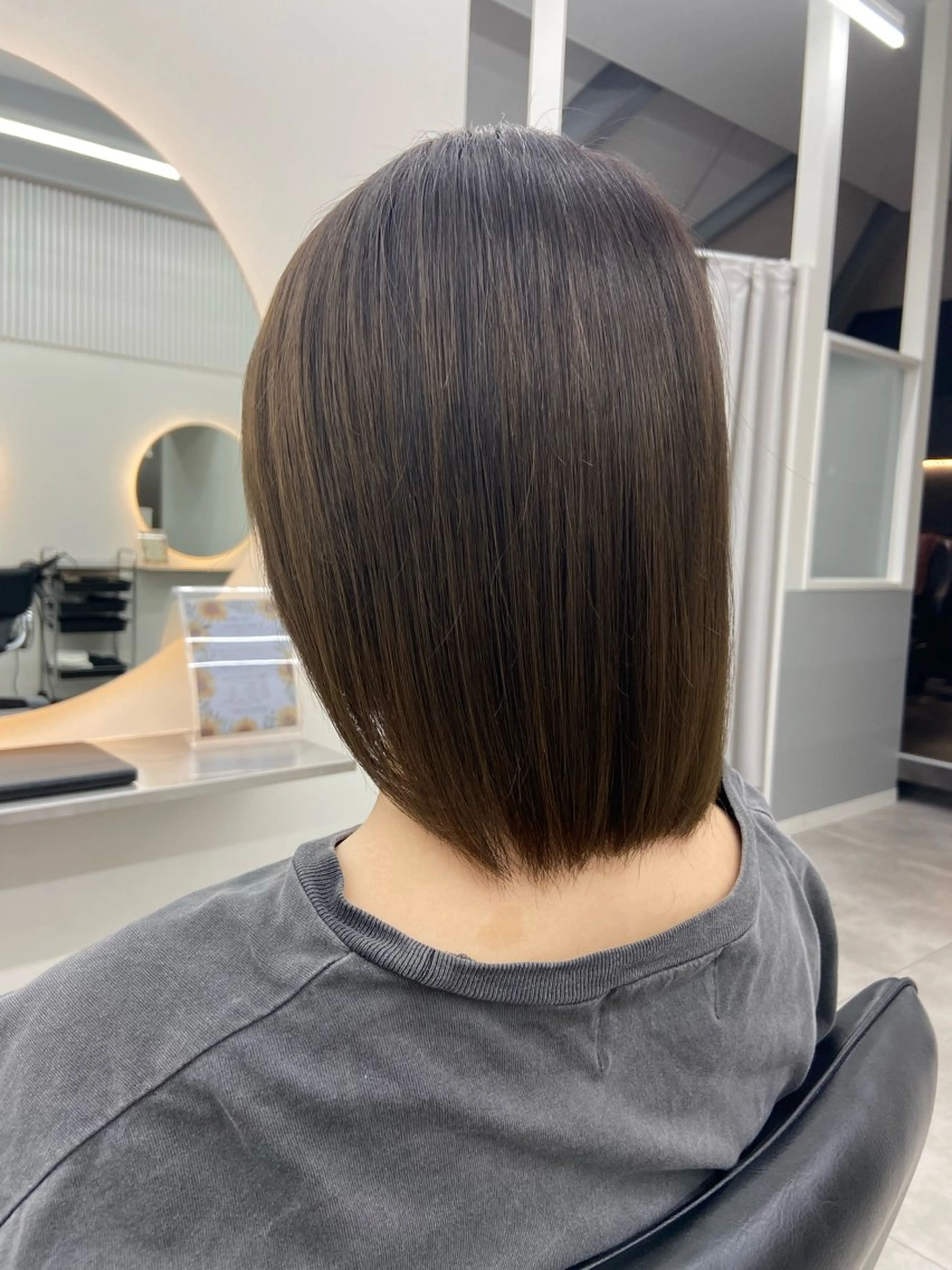 ミディアム 髪質改善 トリートメント 福田 文太のヘアスタイル