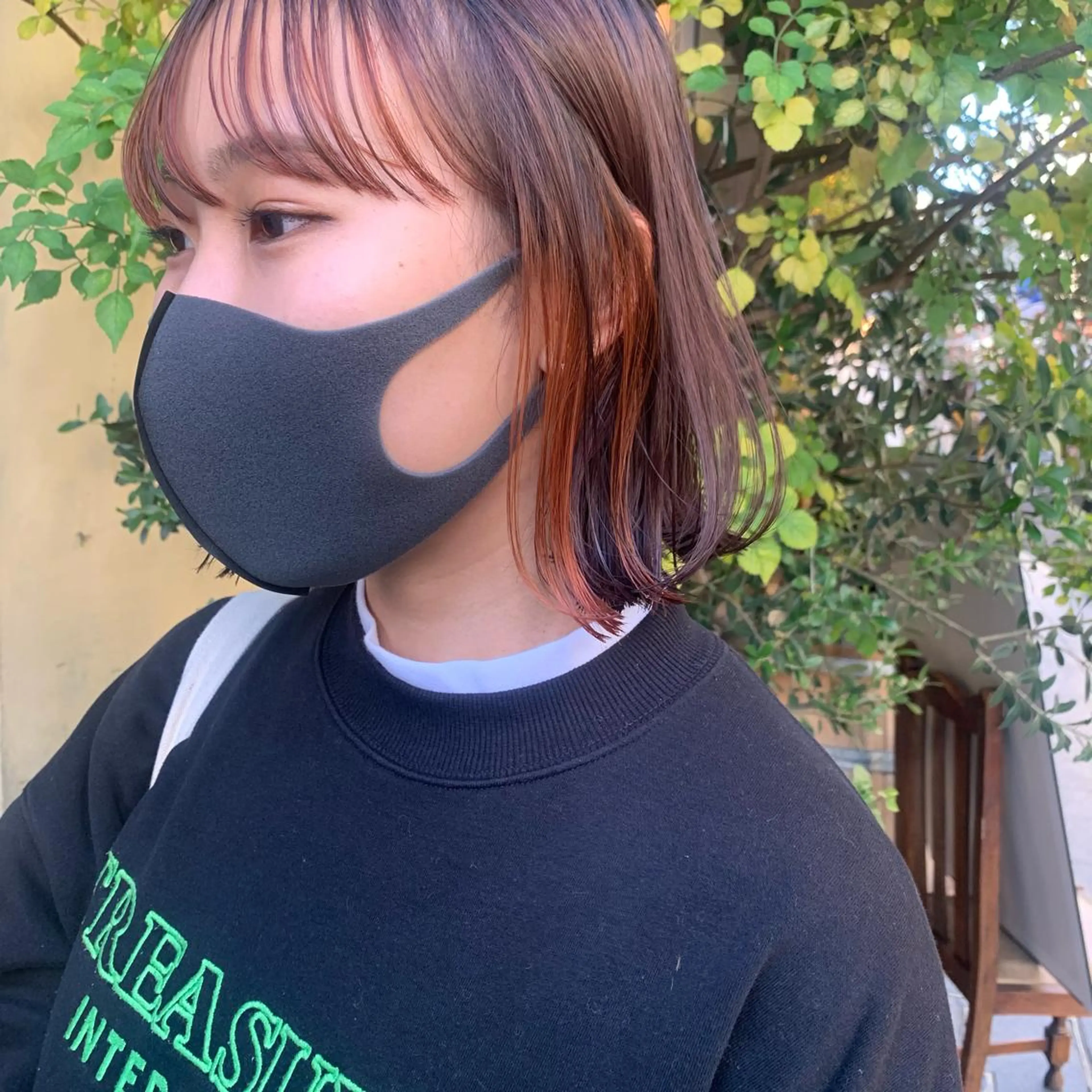 ミディアム ヘアカラー トリートメント 韓国ヘア🦋 MIYUのヘアスタイル