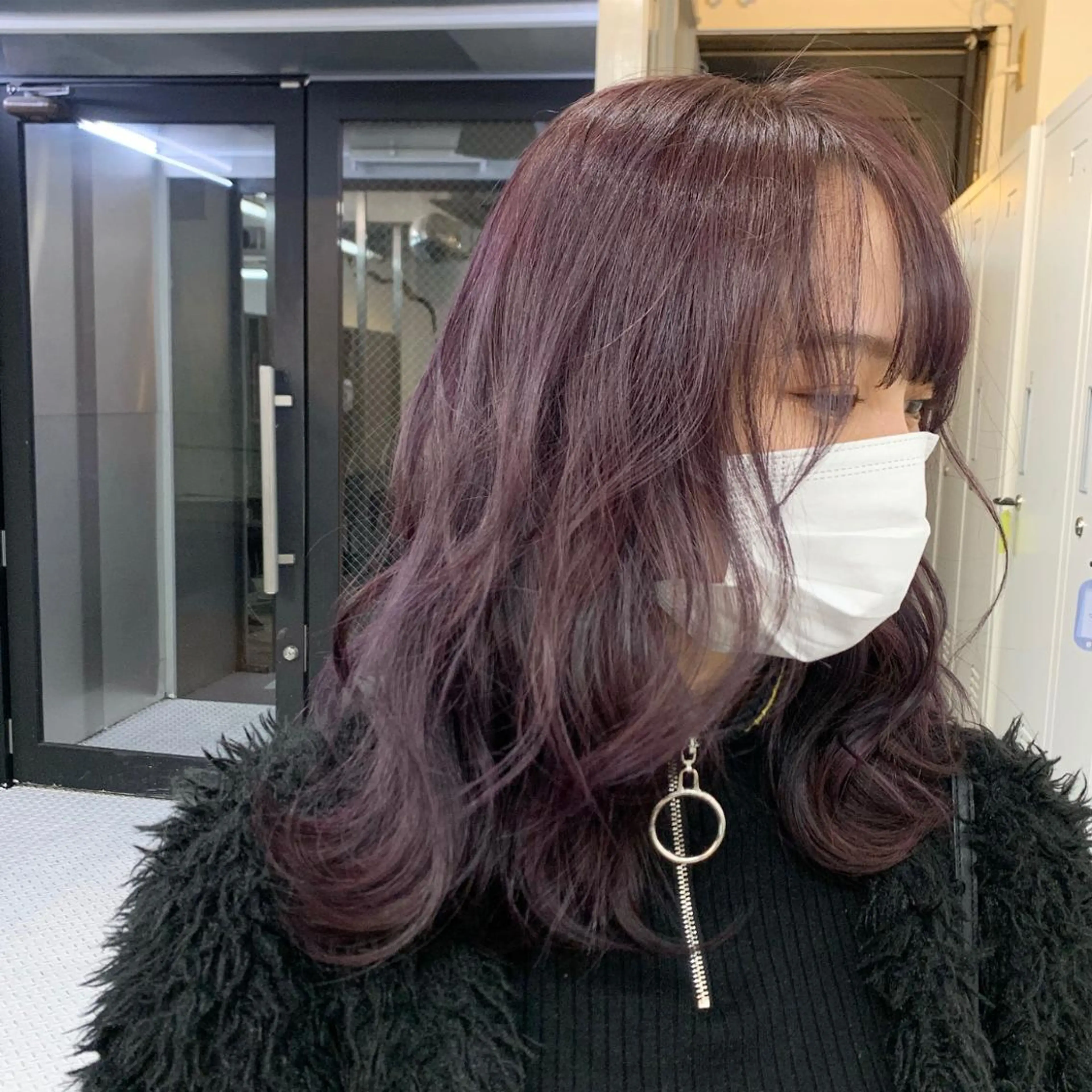 ミディアム カラー ヘアアレンジ ヘアカラー トリートメント ヘッドスパ ヘアセット ハイトーン/美髪矯正 🍃大江拓実のヘアスタイル