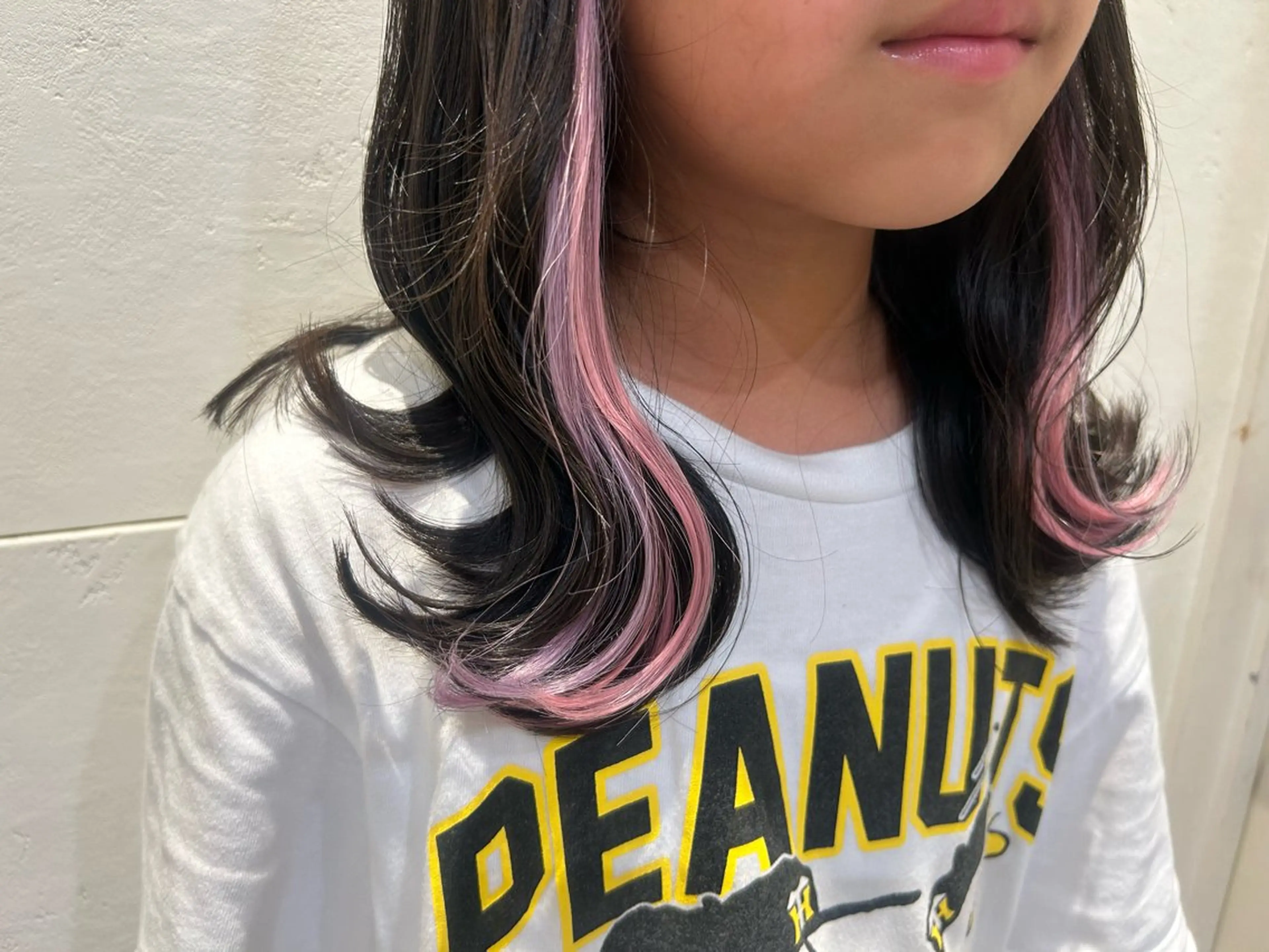 【⭐️シールエクステ⭐️】イヤリングカラー 6本コースの写真