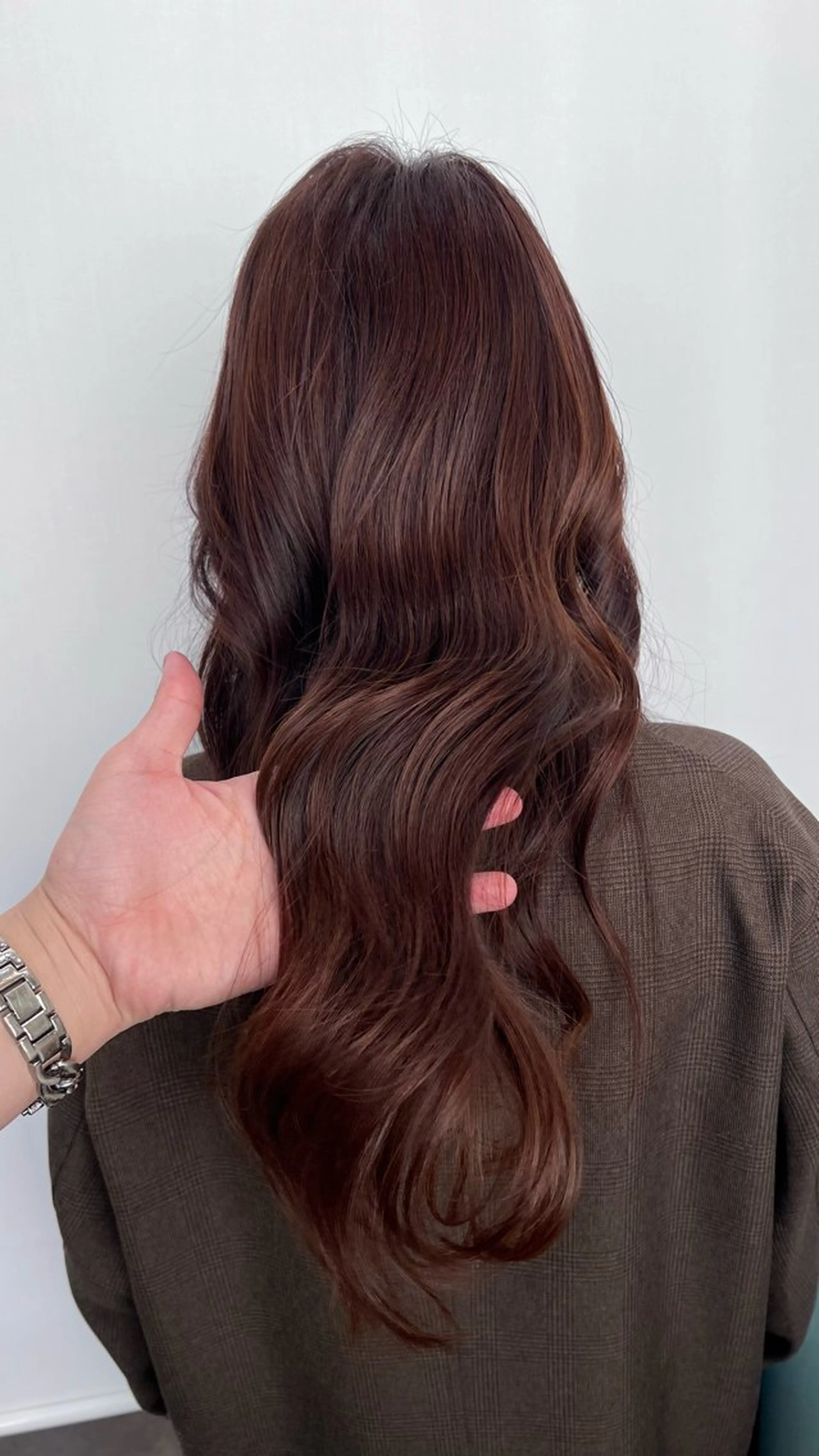 ロング ダン/メンズ/ 顔周り×透明感カラーのヘアスタイル