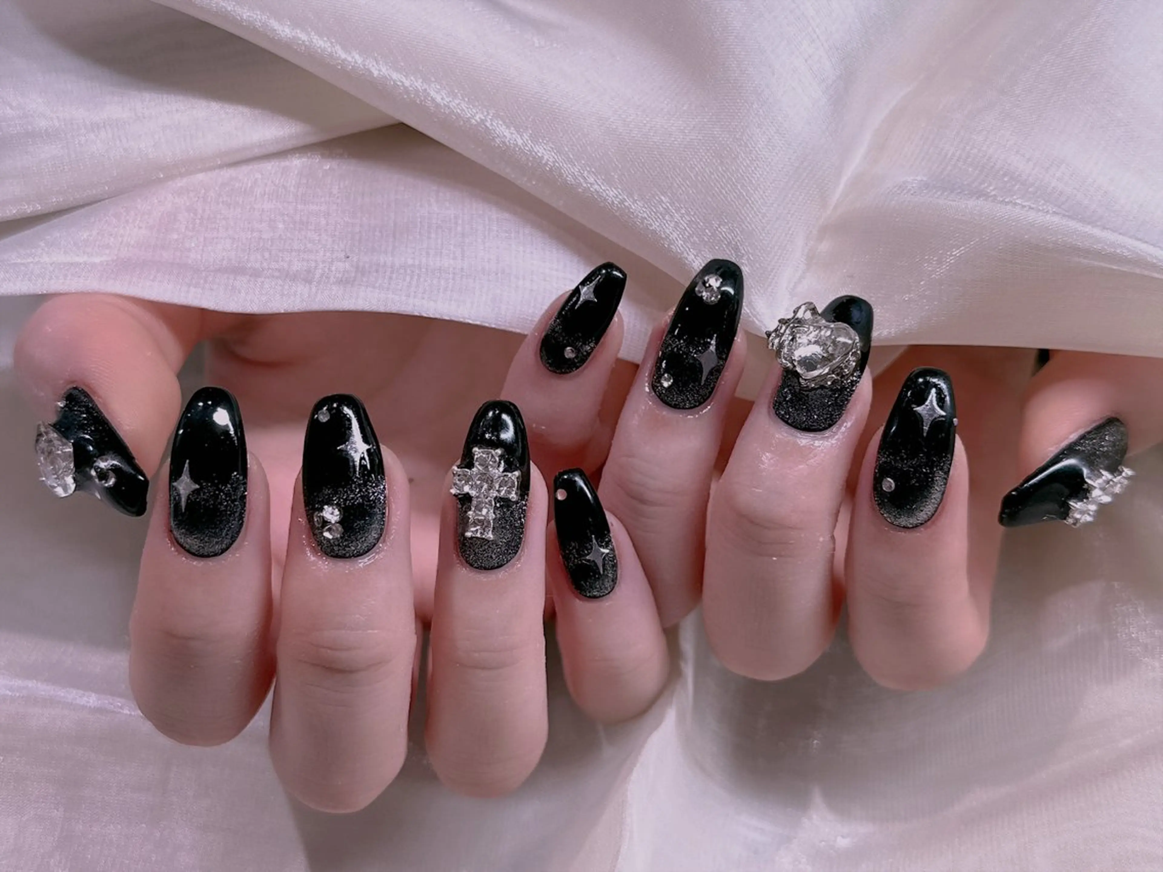 ネイル ハンドネイル エムズ エムズのマツエク・マツパデザイン