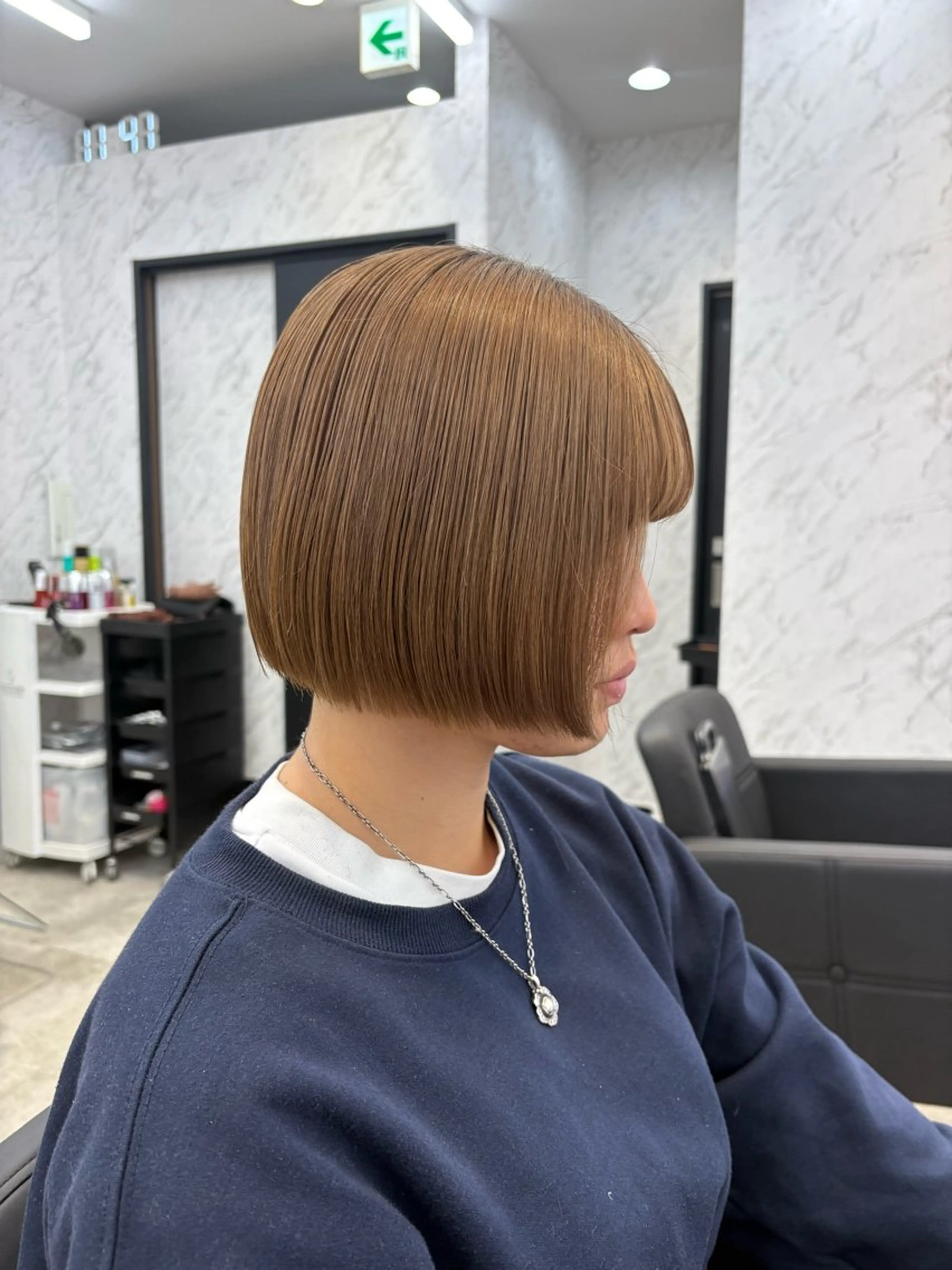 hair salon dot. mooda 韓国風サロン 町田店所属・韓国風ヘア🎀🩶 /♡𝓝𝓸𝓪♡のヘアスタイル