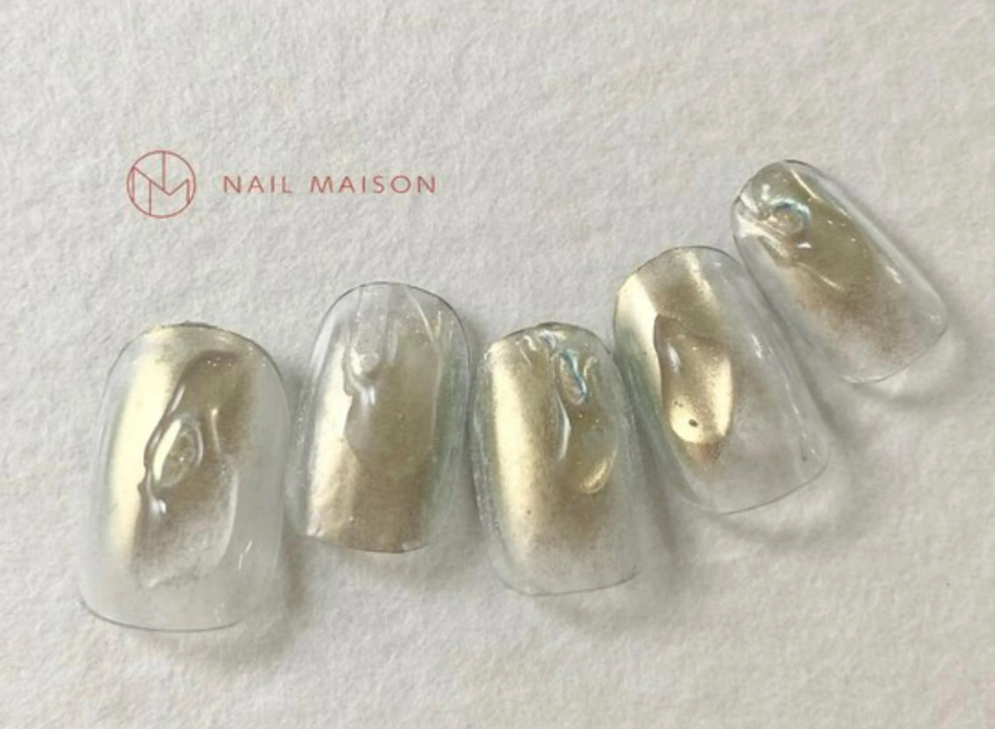 ネイル クリアネイル TAKASUKA Nのネイルデザイン