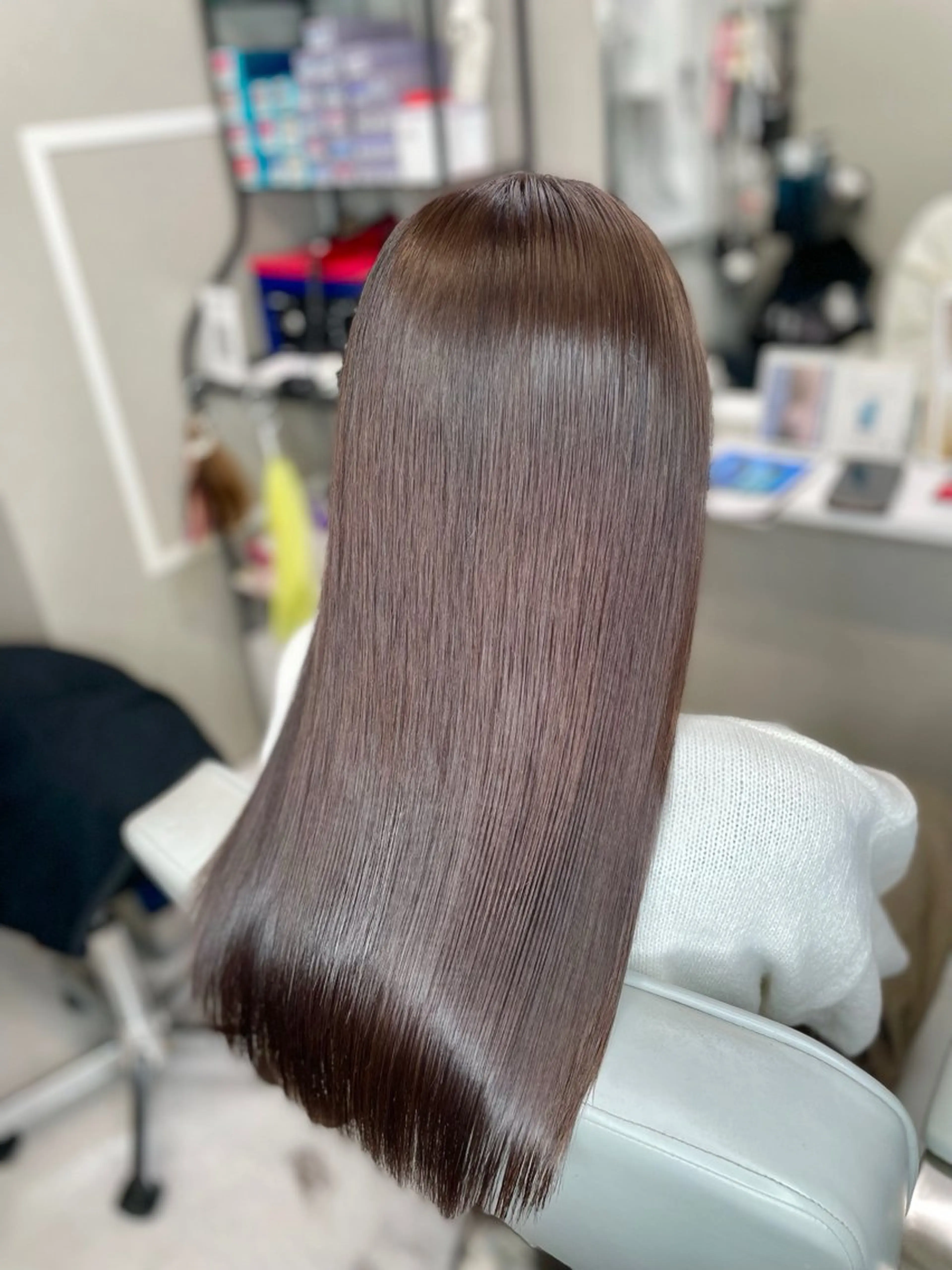 ロング カラー トリートメント ヘアカラー トリートメント 今井 勝也のヘアスタイル