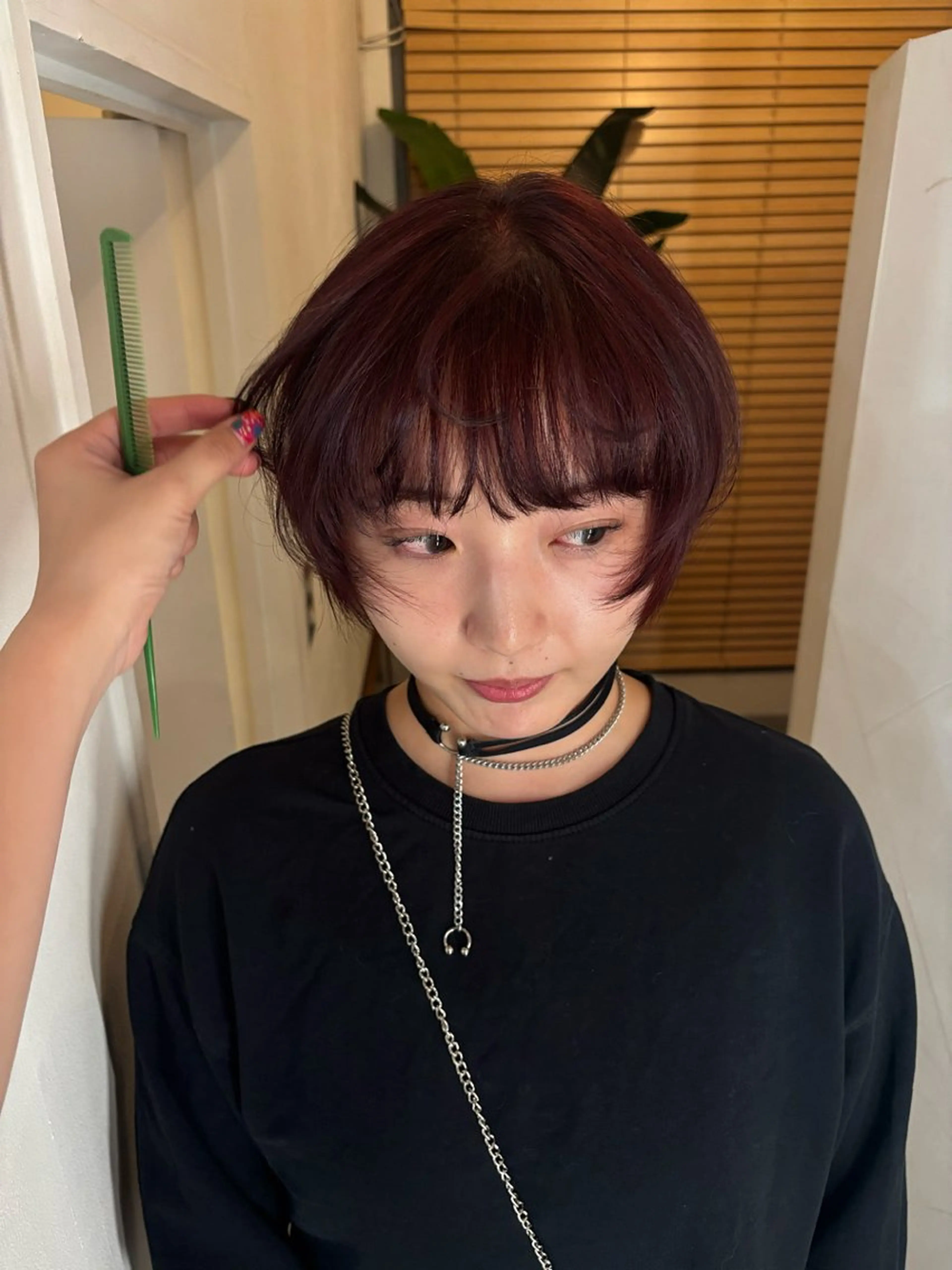 ショート カラー ヘアカラー トリートメント ハイトーン／カラー 🍄Kurumi🍄のヘアスタイル