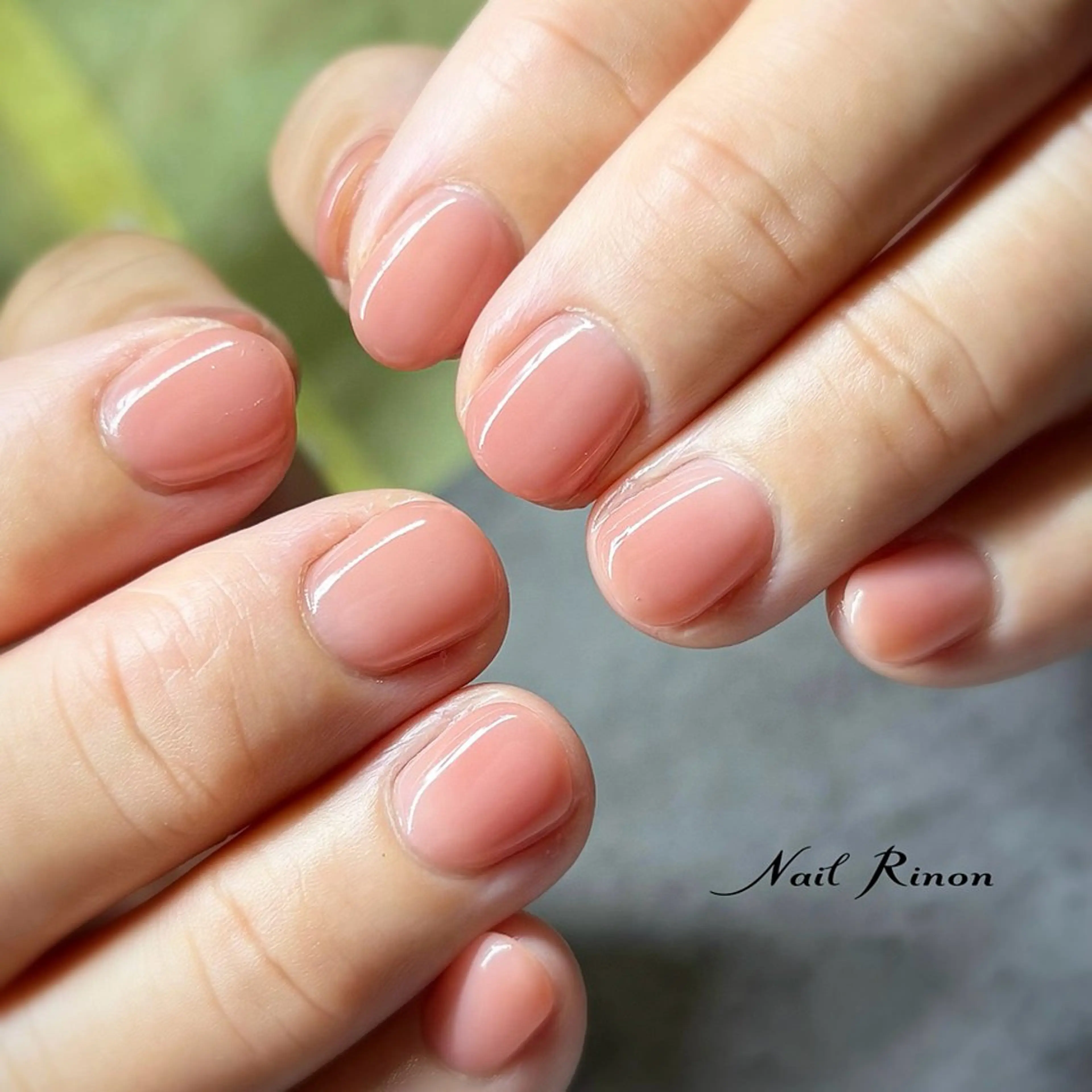 ネイル ワンカラーネイル ハンドネイル Nail Rinonのネイルデザイン