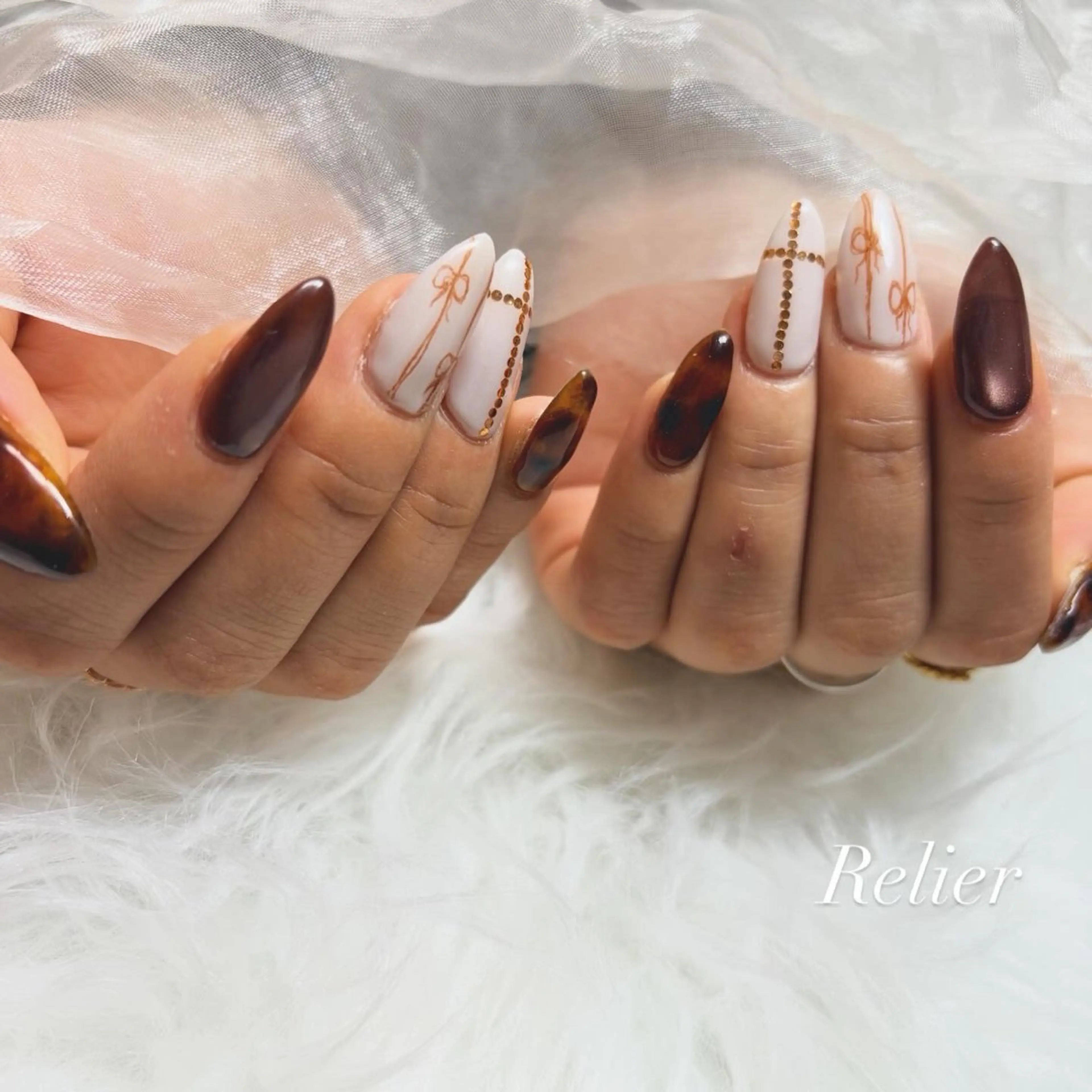 ネイル フットネイル ハンドネイル Relier Airiのネイルデザイン