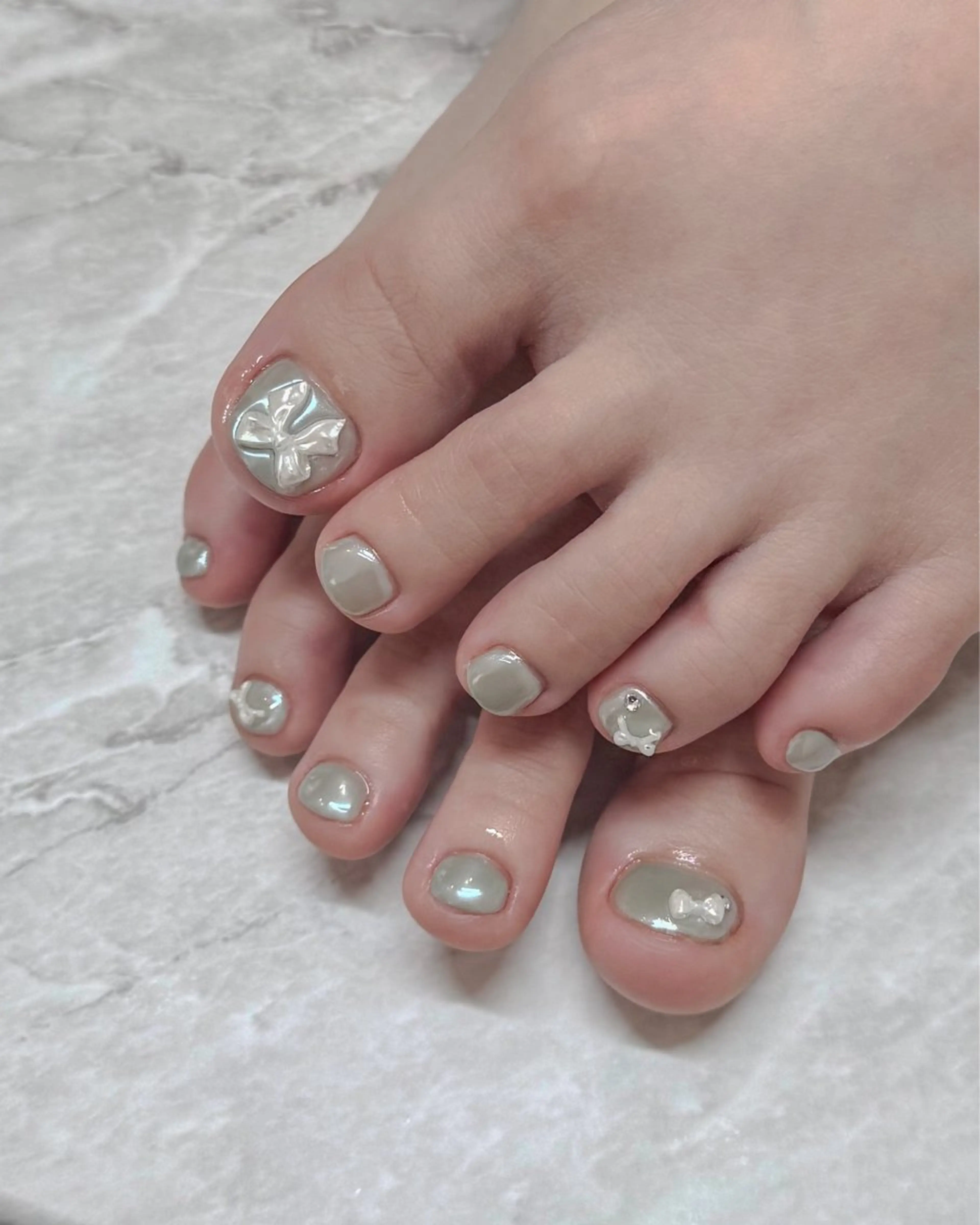 🩰フット〖ご新規様限定〗私のやりたいネイル🏹の写真