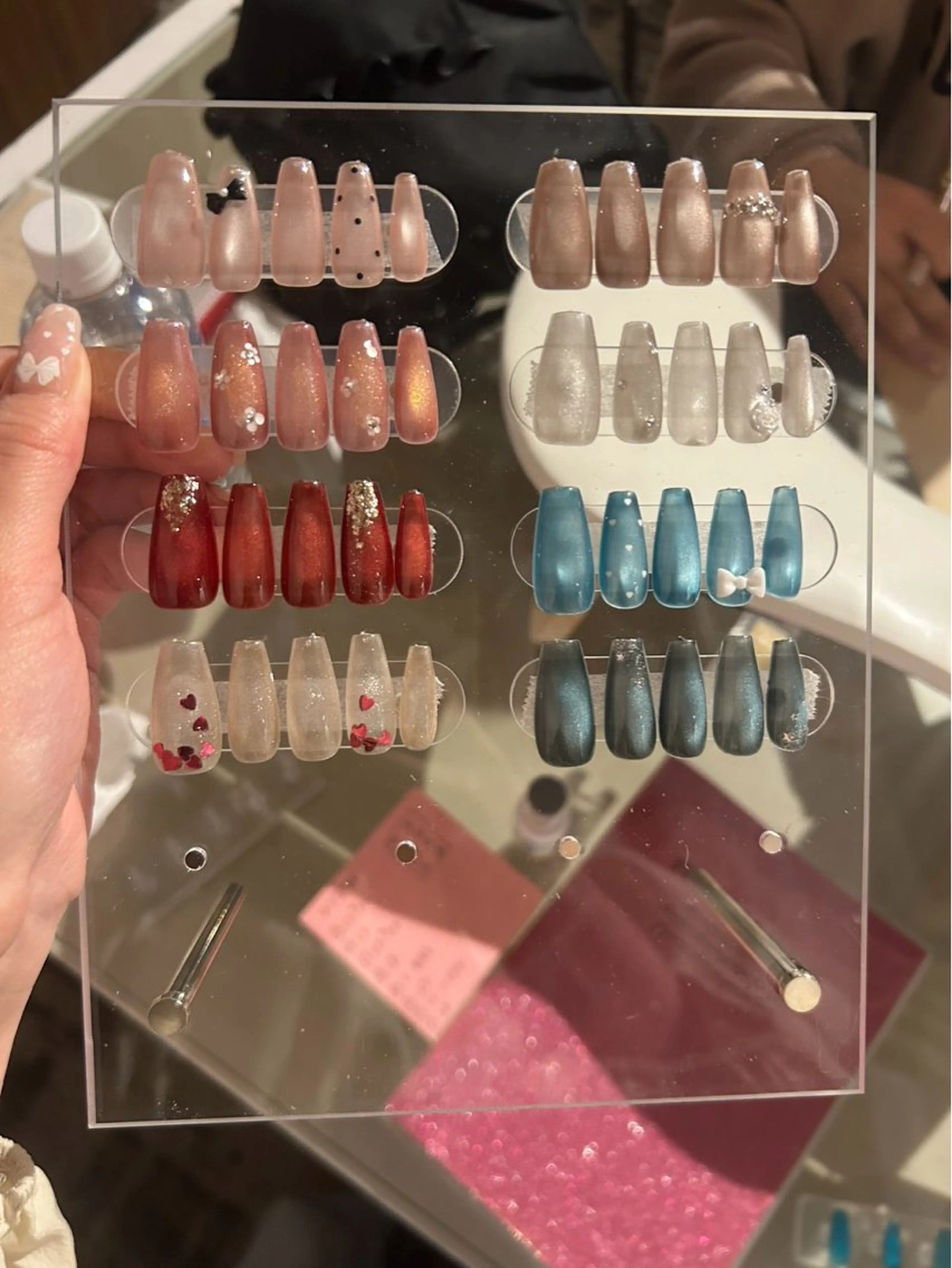 ネイル マグネットネイル ハンドネイル atelier nail studio所属・atelier nailstudioのネイルデザイン