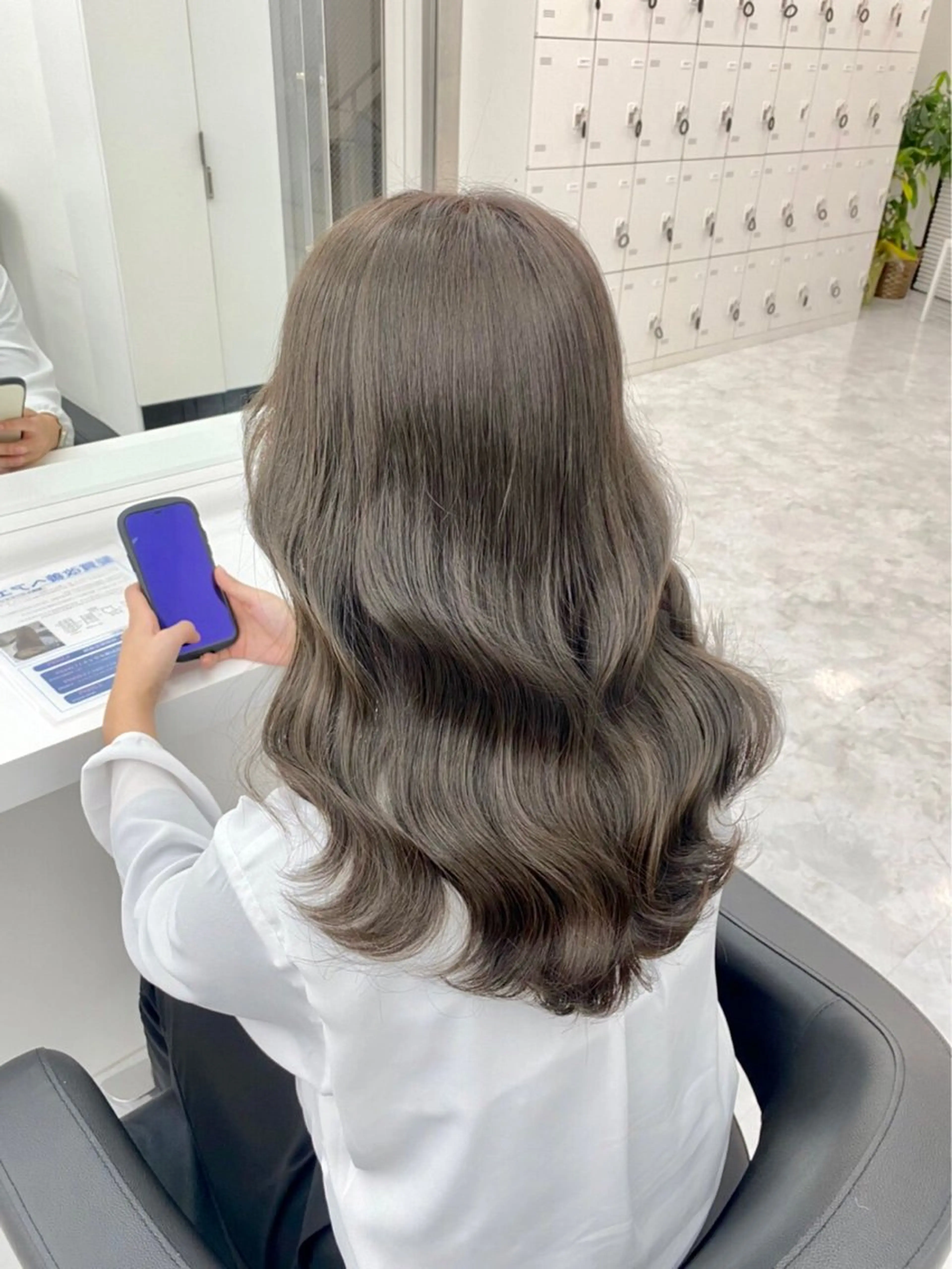 セミロング カラー ヘアアレンジ ヘアカラー トリートメント 🪞THEATER 表参道店🩰のヘアスタイル