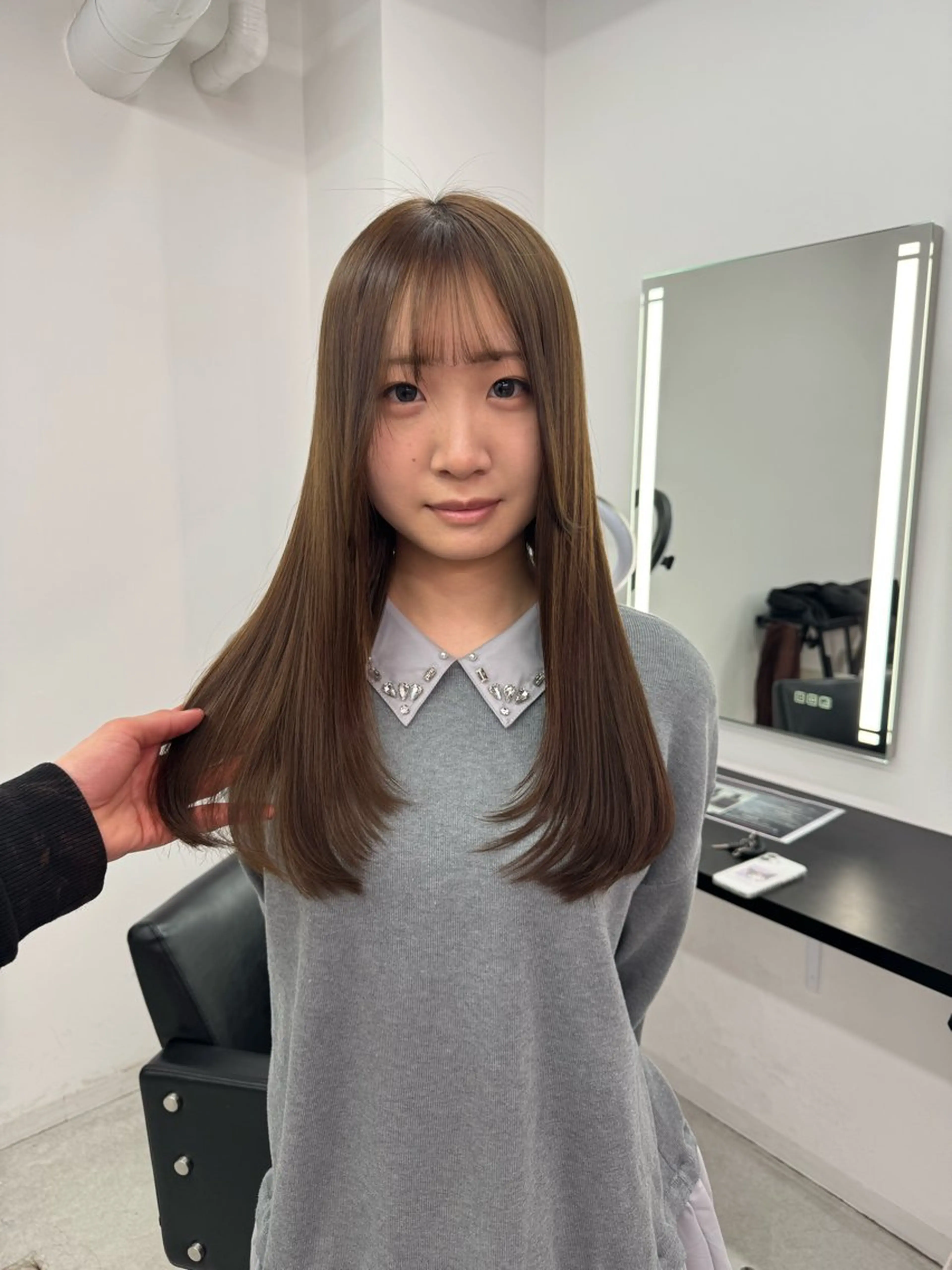 ワンカラー＋トリートメントの写真