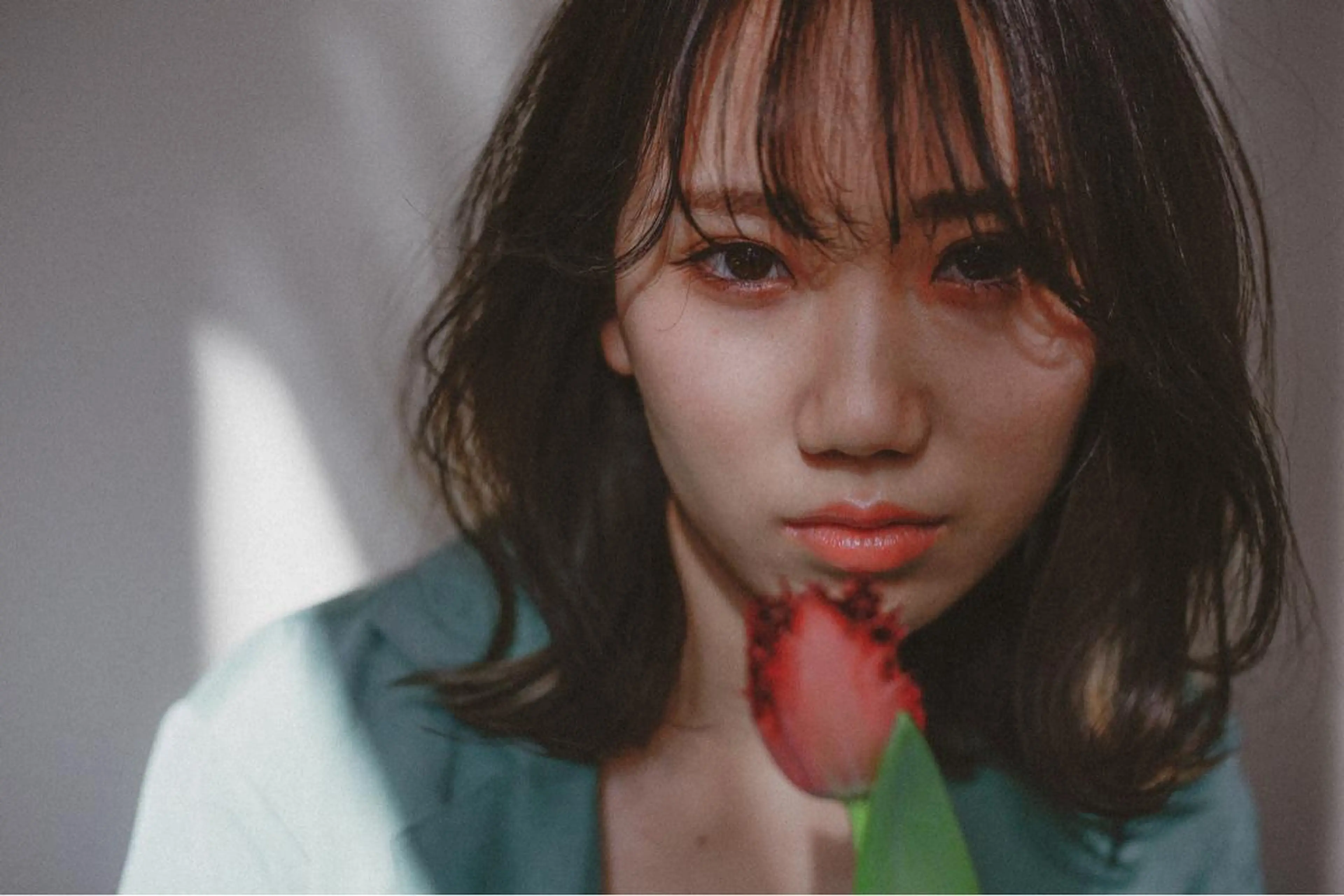 ミディアム カラー 永田 崇のヘアスタイル