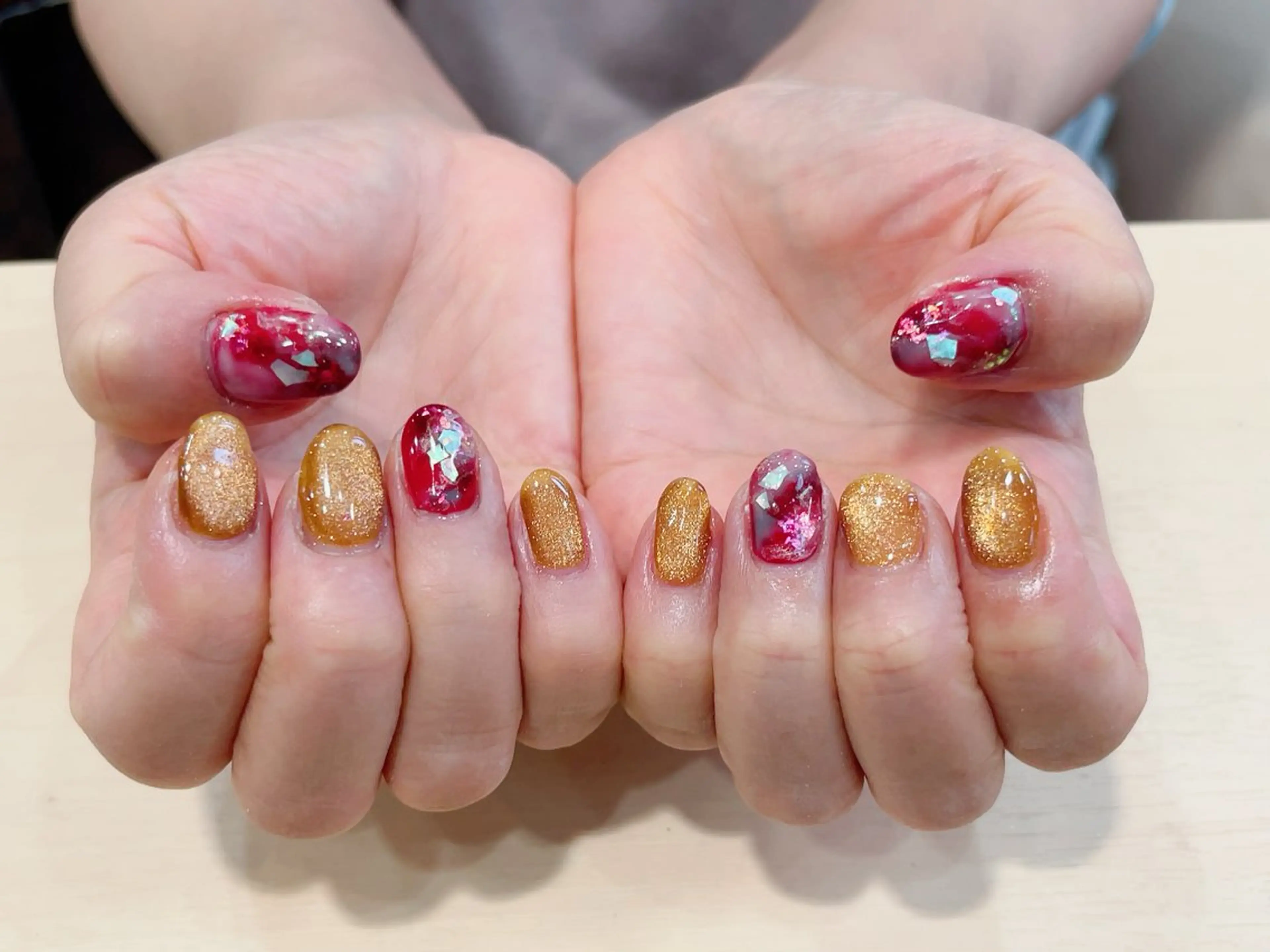 ネイル ハンドネイル ハンドケア LAZO所属・あおやぎ ゆきこのネイルデザイン