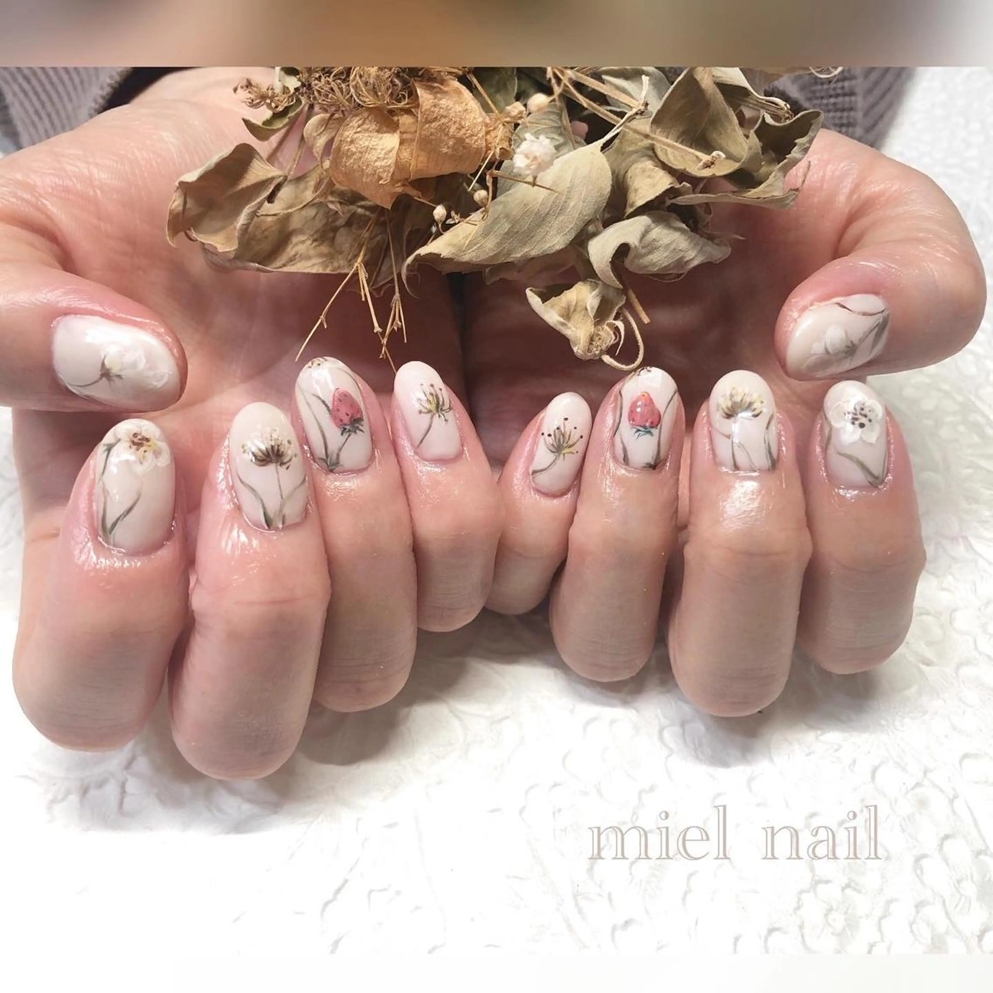 ネイル ハンドネイル miel nailのネイルデザイン