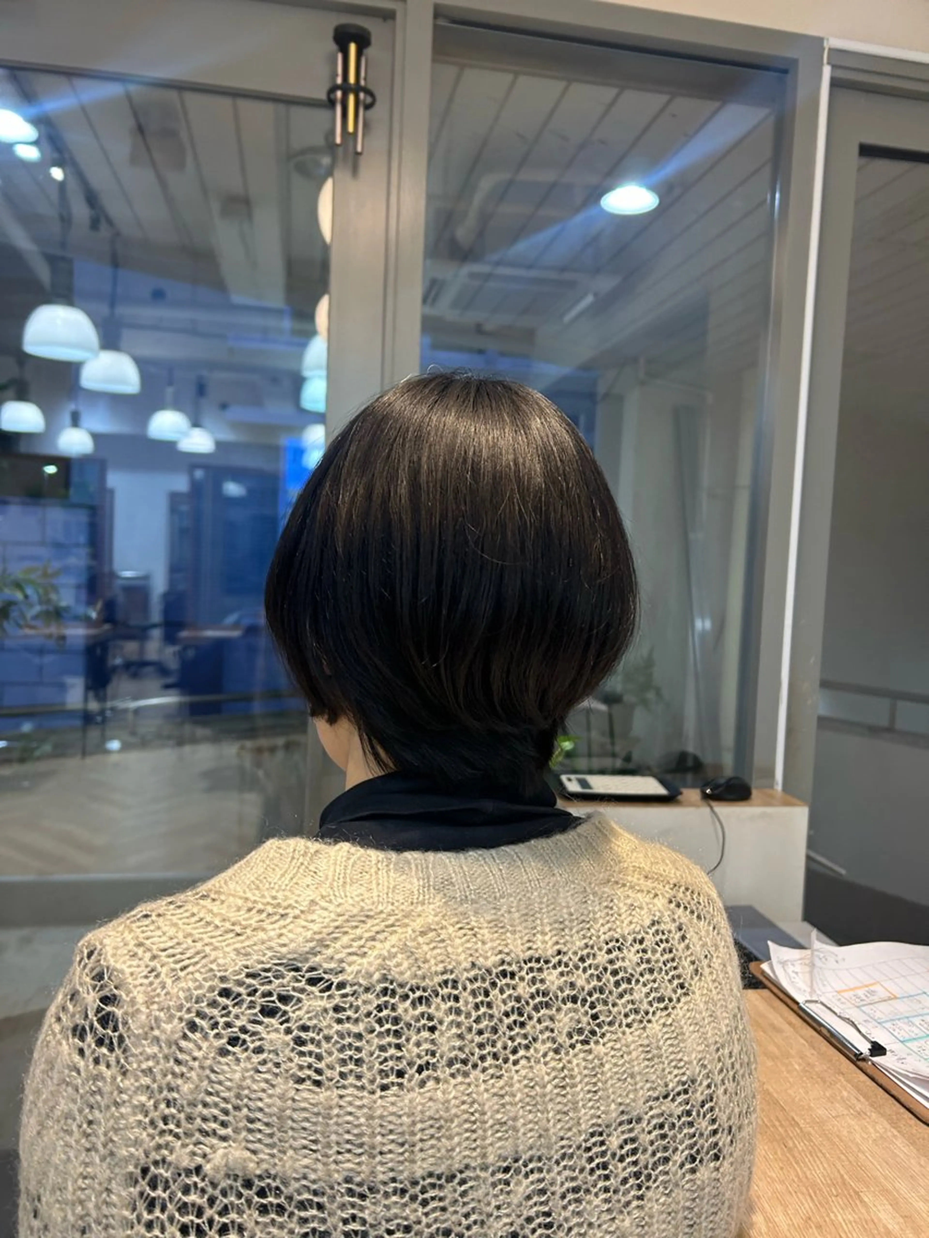 ショート ショートヘア カット ウジイエ ミユウのヘアスタイル