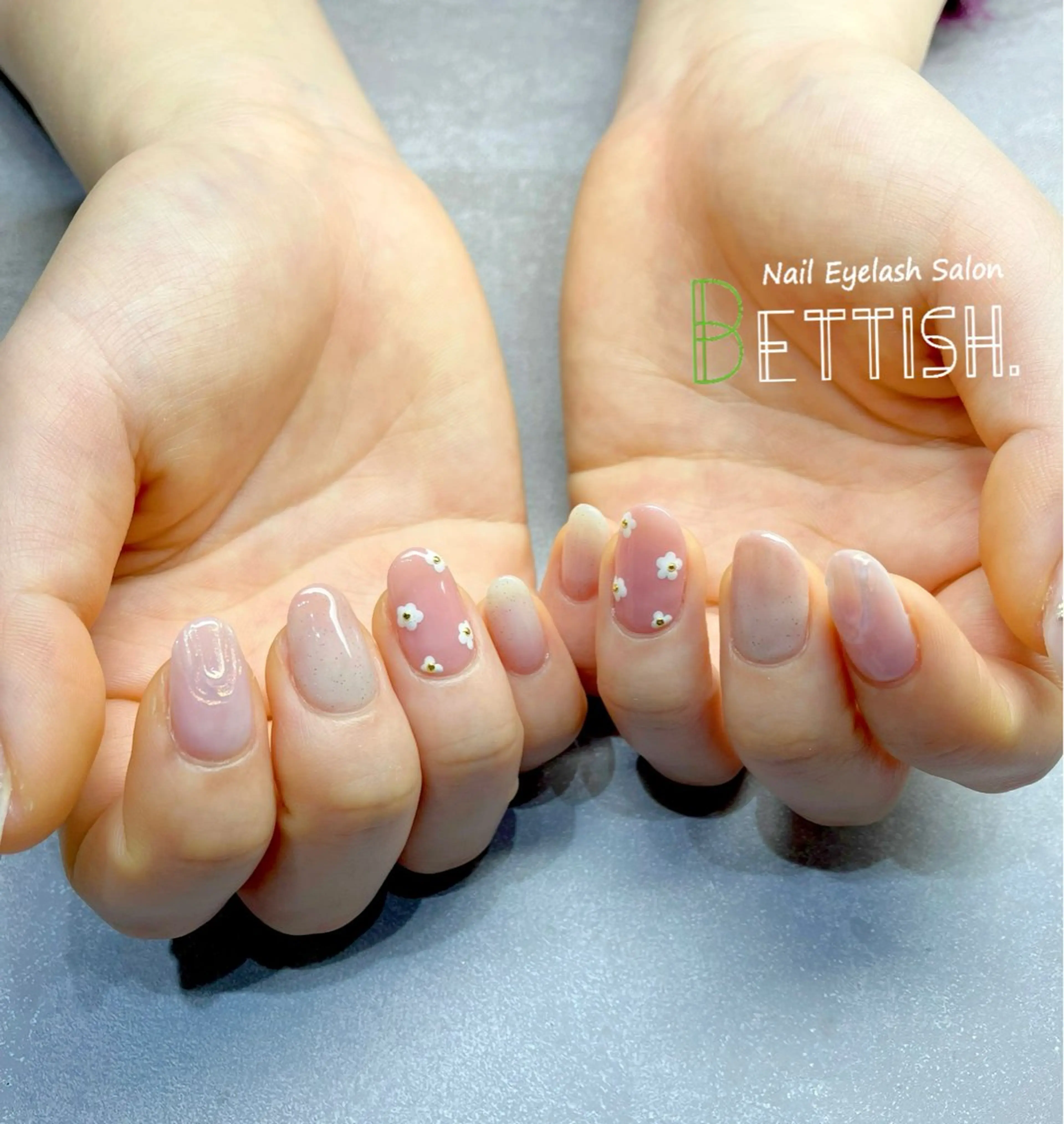 ネイル ピンク 春ネイル ハンドネイル BETTISH. KUMIKO☺︎︎のネイルデザイン