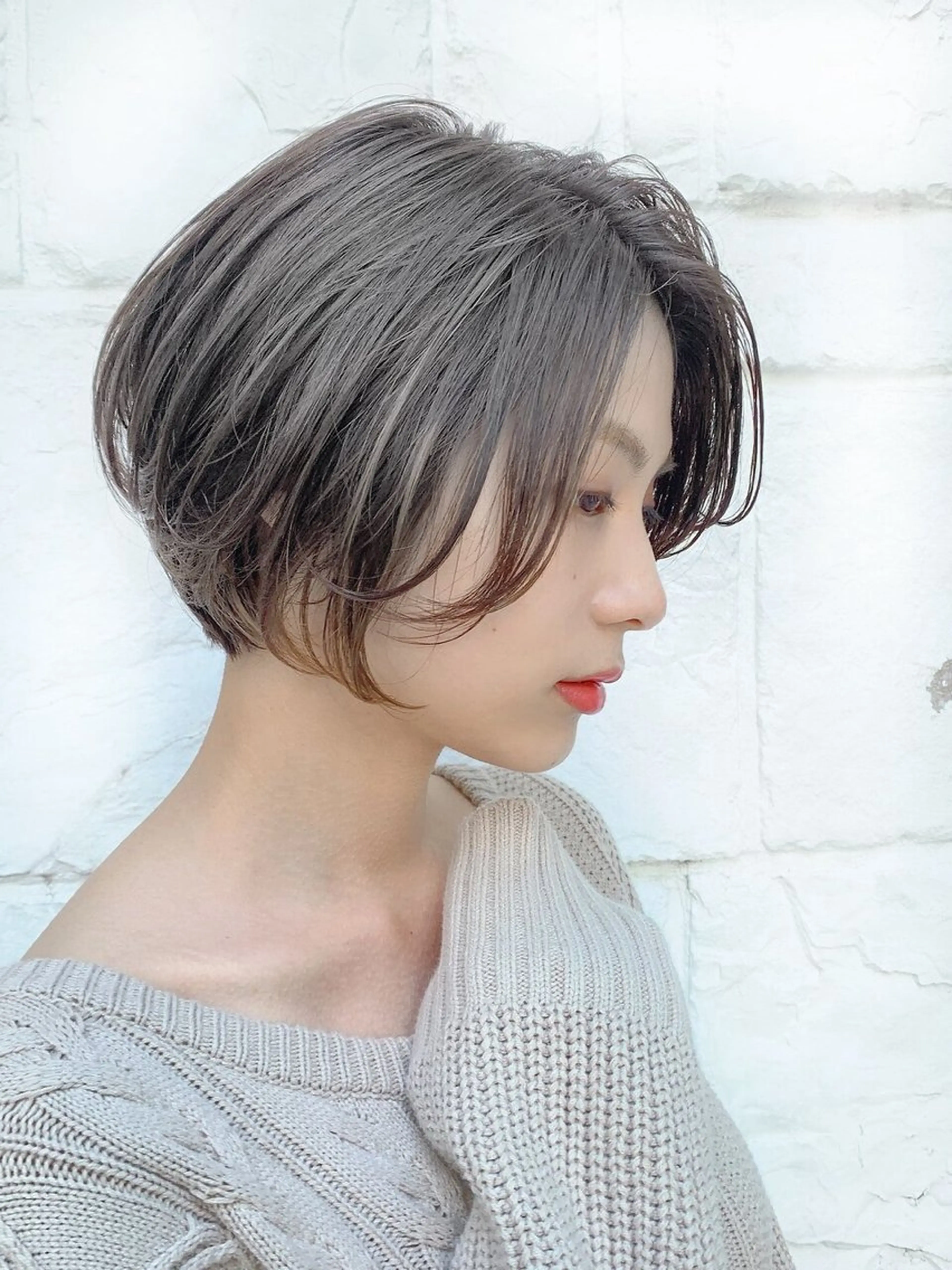 ショート カラー ショートボブ ボブ 似合わせカット ショートヘア 小顔カット カット ヘアカラー トリートメント ヘッドスパ ヘアセット ショートパーマ カットモデルのヘアスタイル
