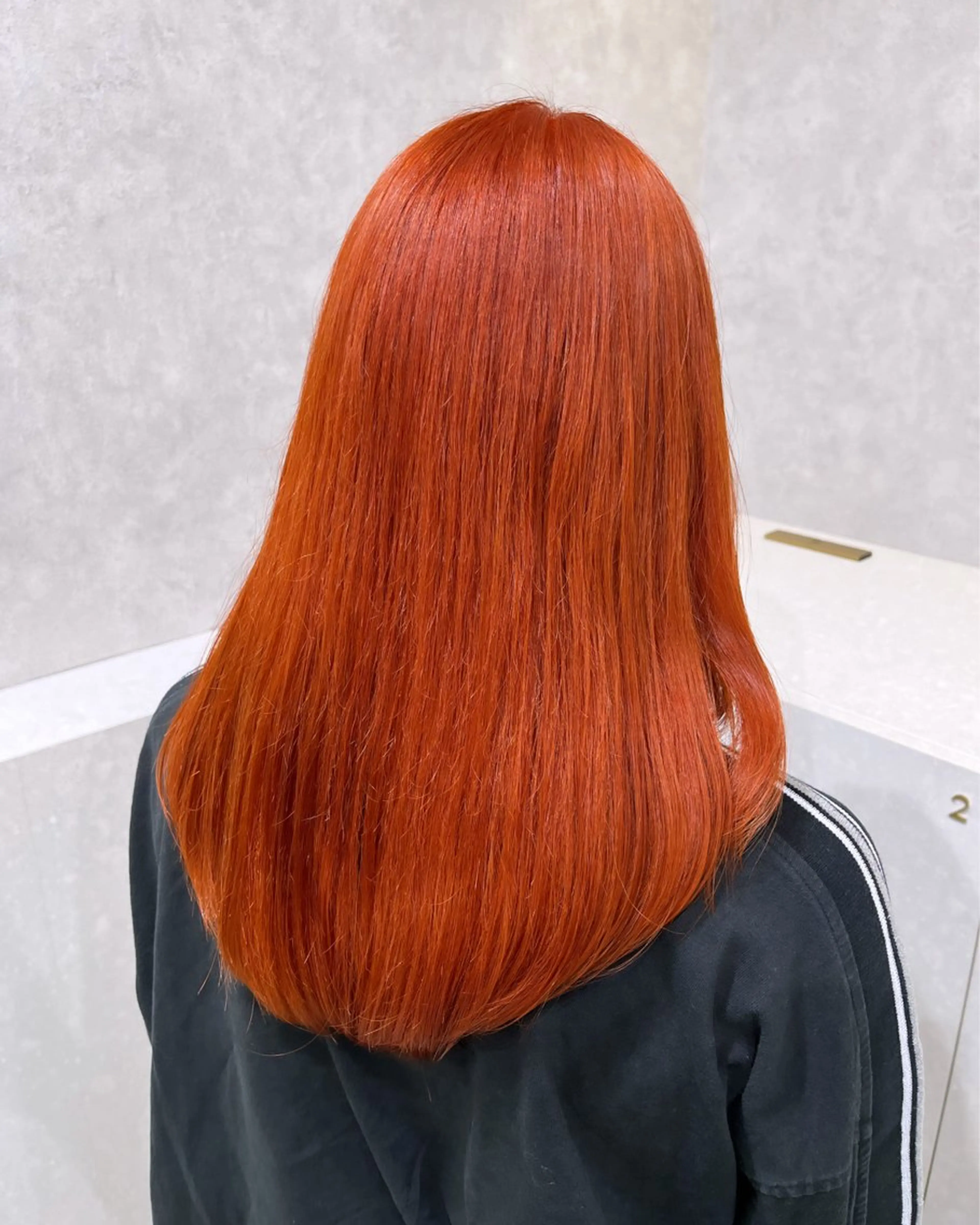 セミロング カラー カット ヘアカラー トリートメント 韓国ヘア🇰🇷透明 感カラー/yui🎀のヘアスタイル