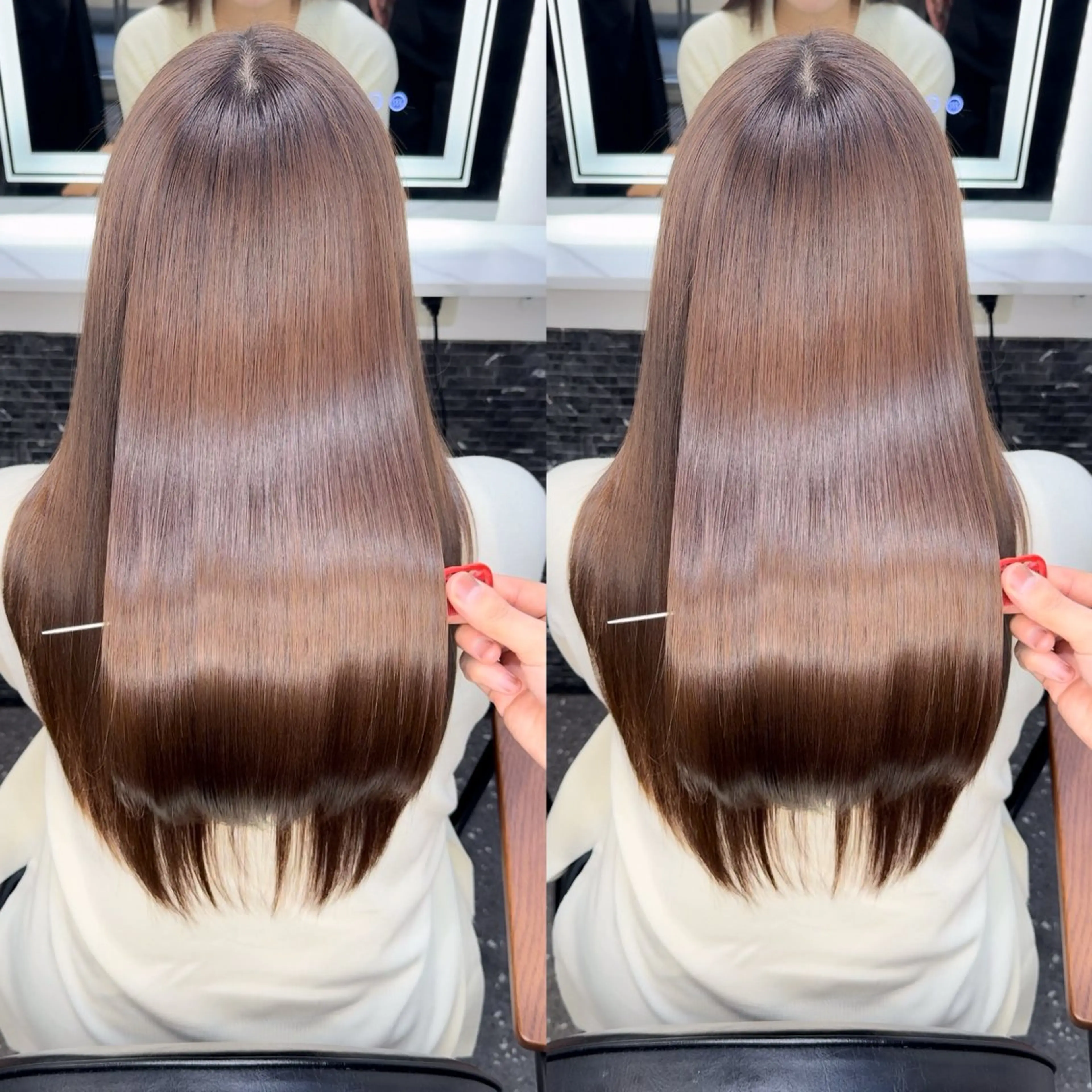 ロング カット トリートメント 新宿/髪質改善支持率 Ｎｏ．1💍yasuのヘアスタイル