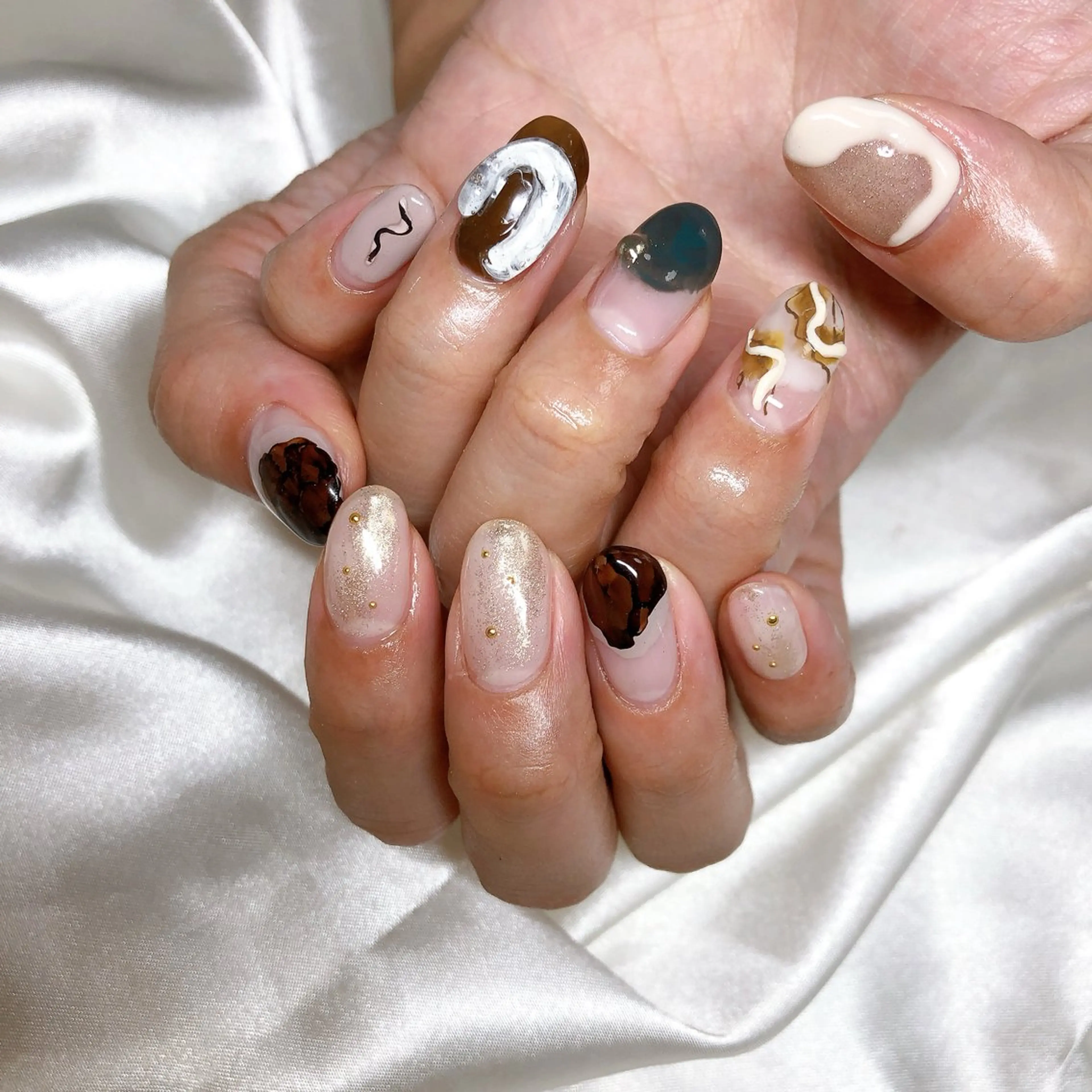 ネイル ハンドネイル nail salon nerineのネイルデザイン