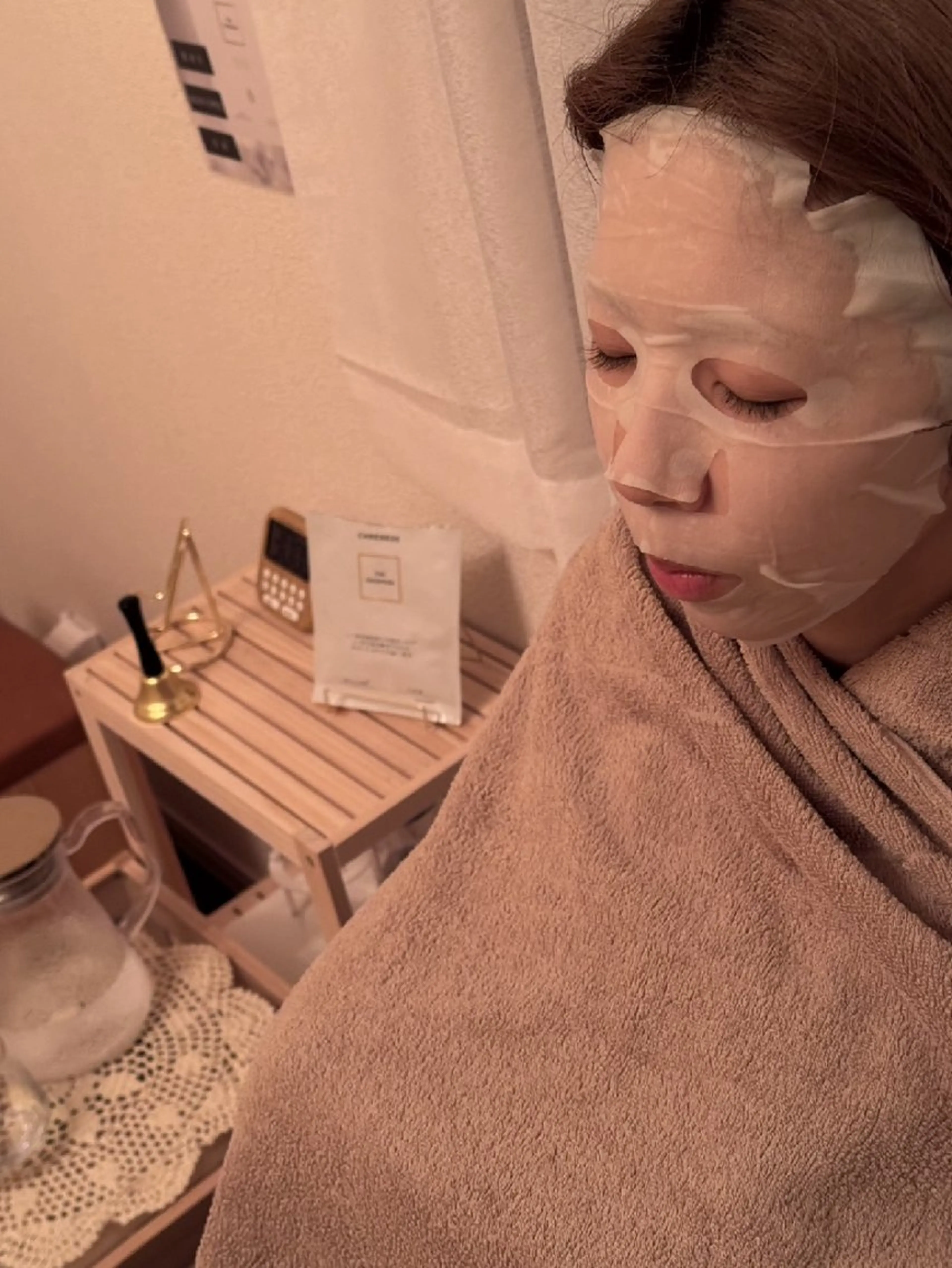 よもぎ×ハーブ蒸し３０分　ヒト幹細胞パック付の写真