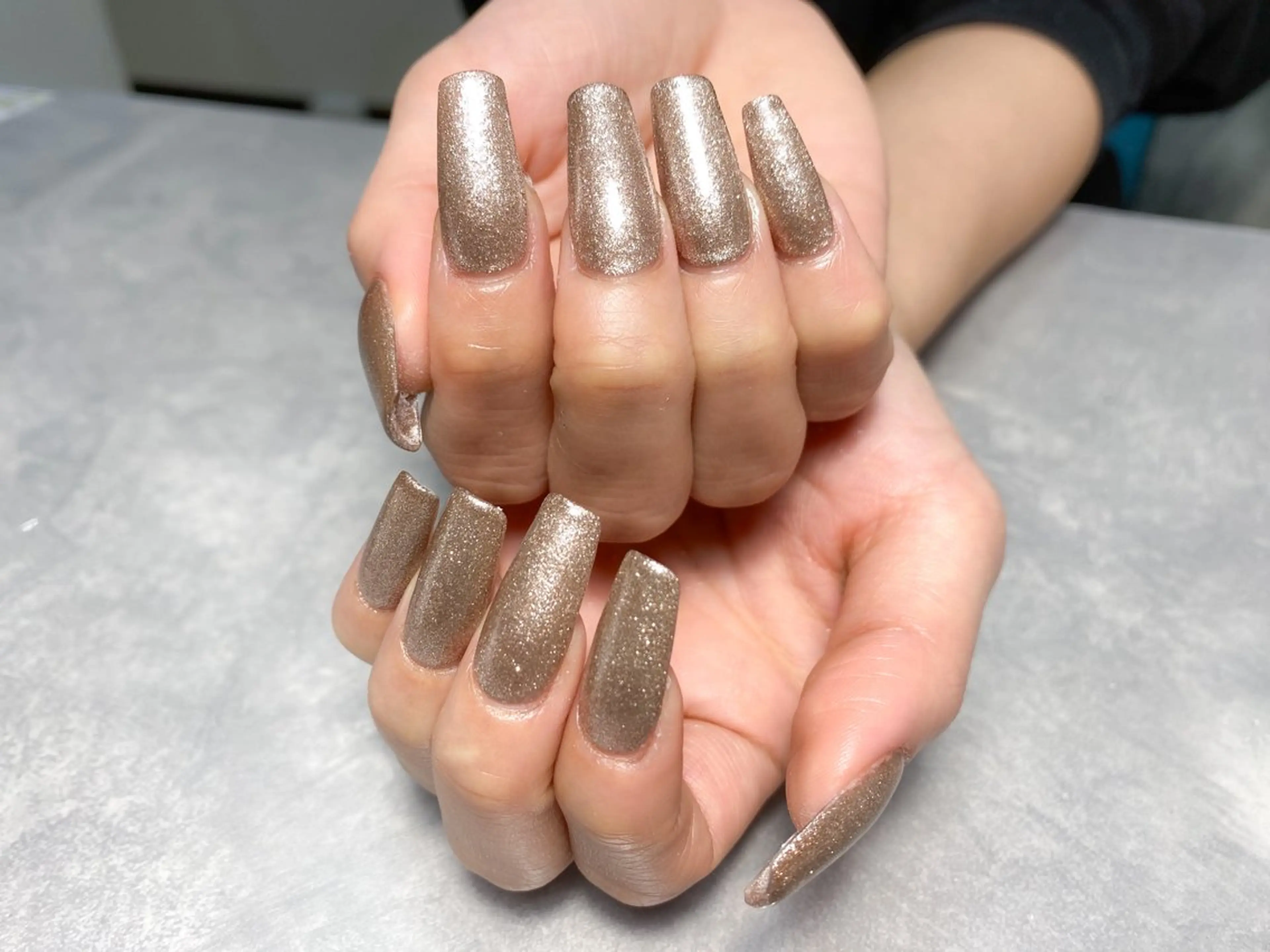 ネイル アートネイル ジェルネイル 韓国ネイル マグネットネイル 持ち込み ハンドネイル BEAUTY SALON yc.hacci所属・SALON yc.hacciのマツエク・マツパデザイン