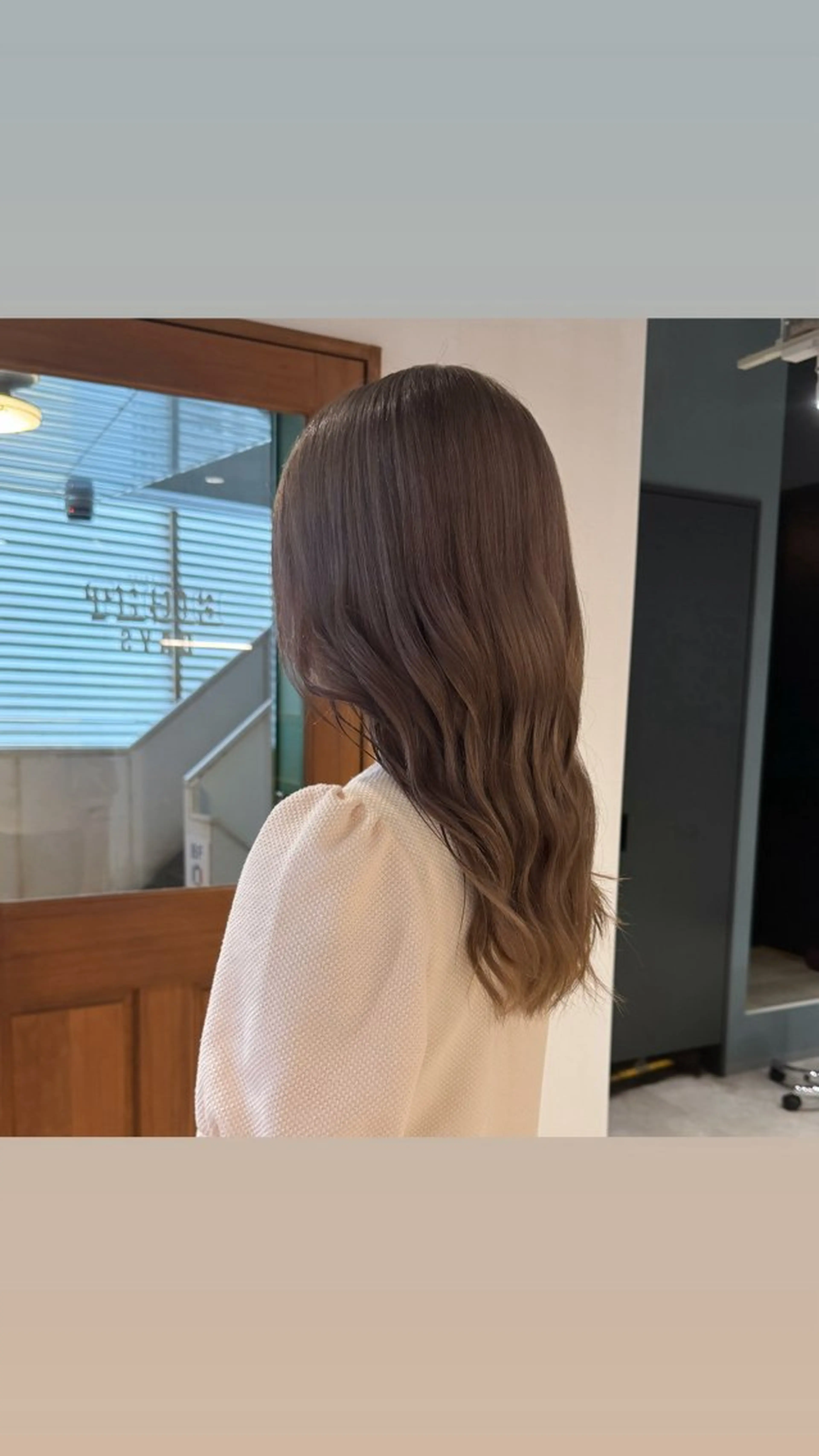 カラー 透明感カラー 優梨 EIGHT💞のヘアスタイル