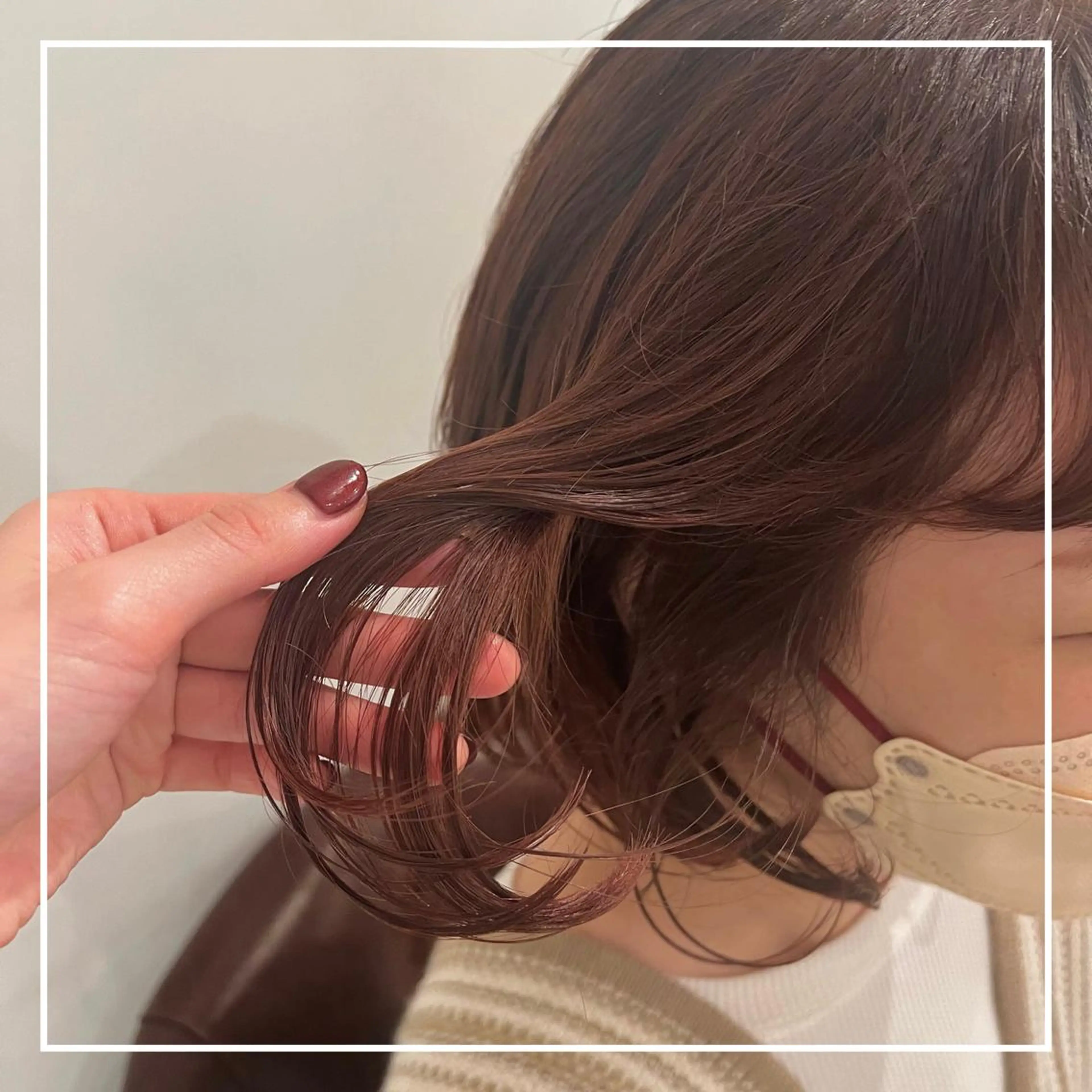 ショート カラー KIJI所属・haruka /透明感カラーのヘアスタイル