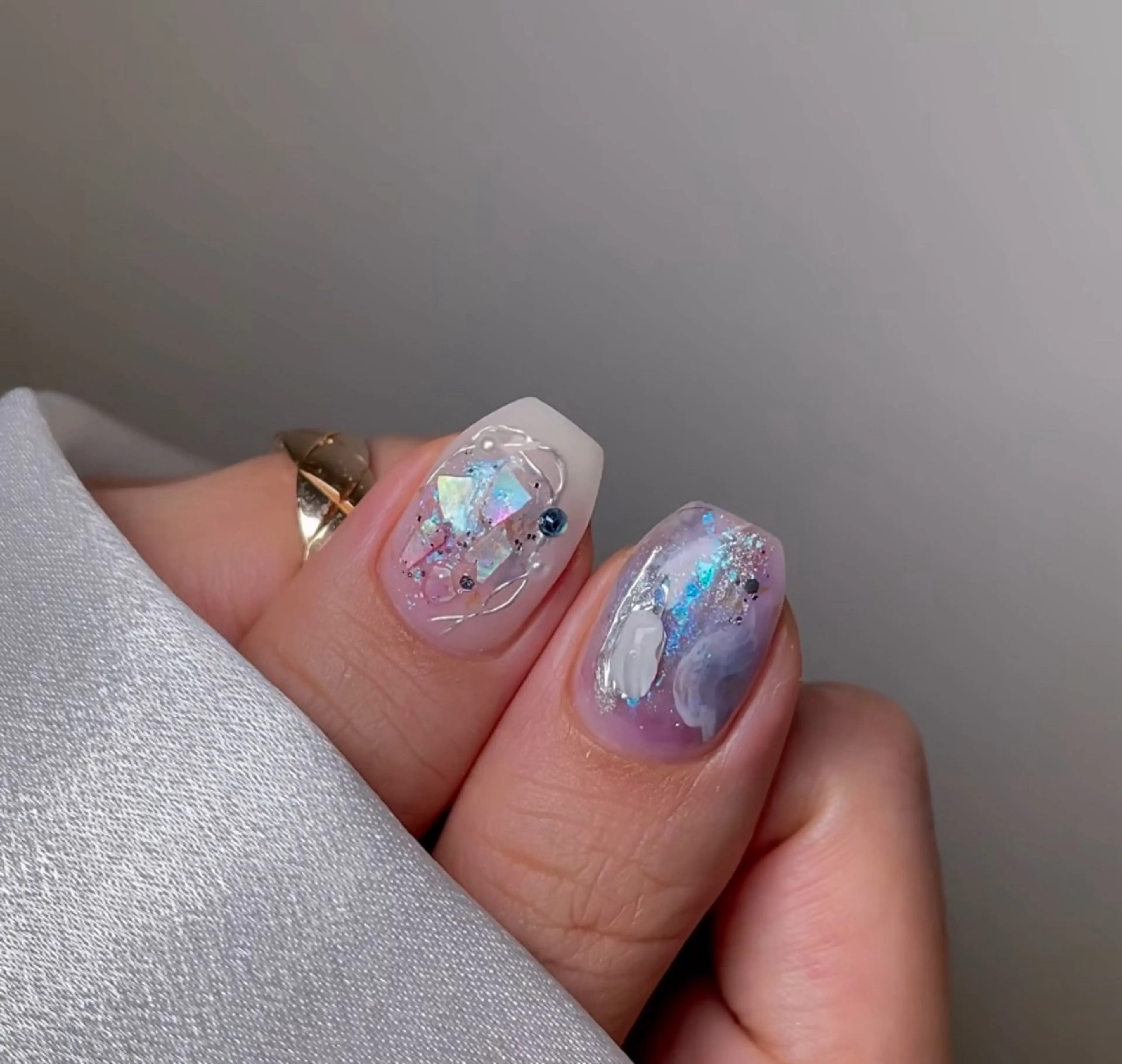 【初回】2本アート＋ワンカラー　(オフ込み)の写真