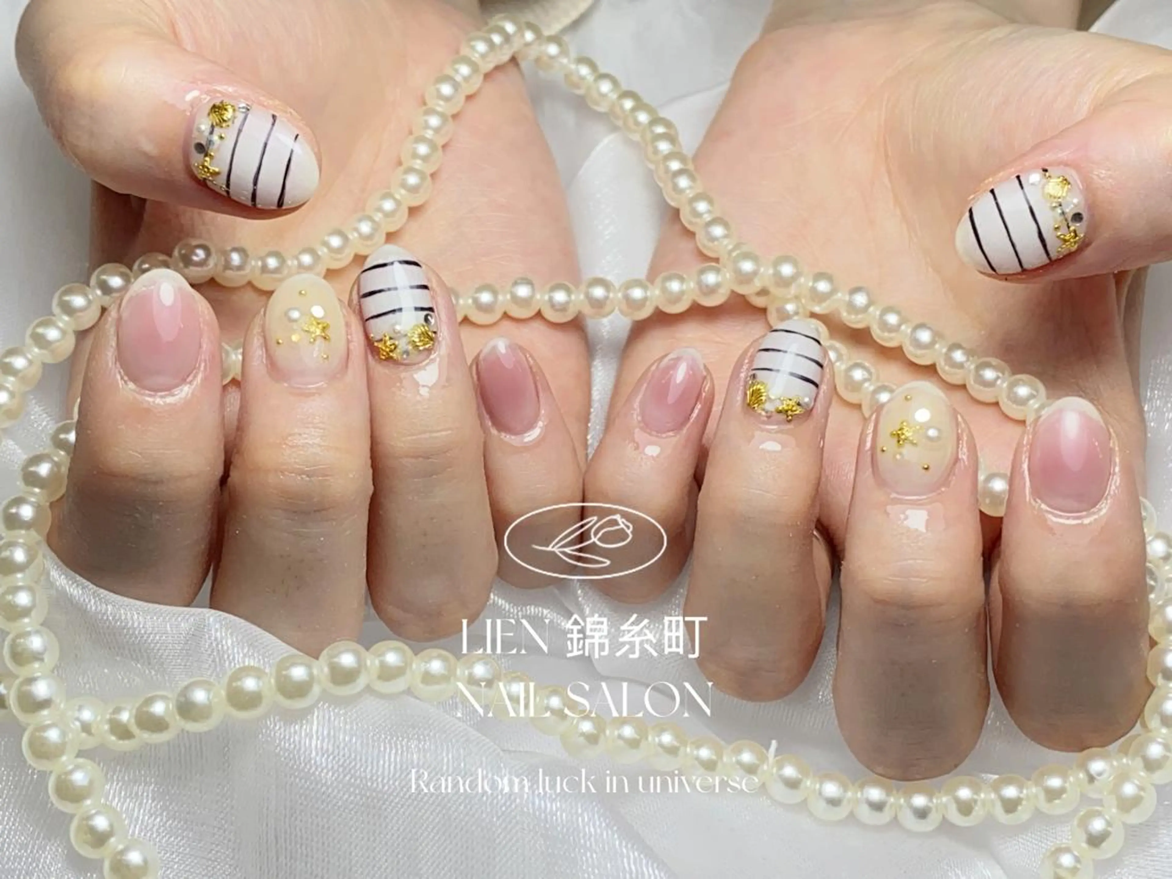ネイル フレンチネイル ハンドネイル Lien  _リエン リエンのネイルデザイン