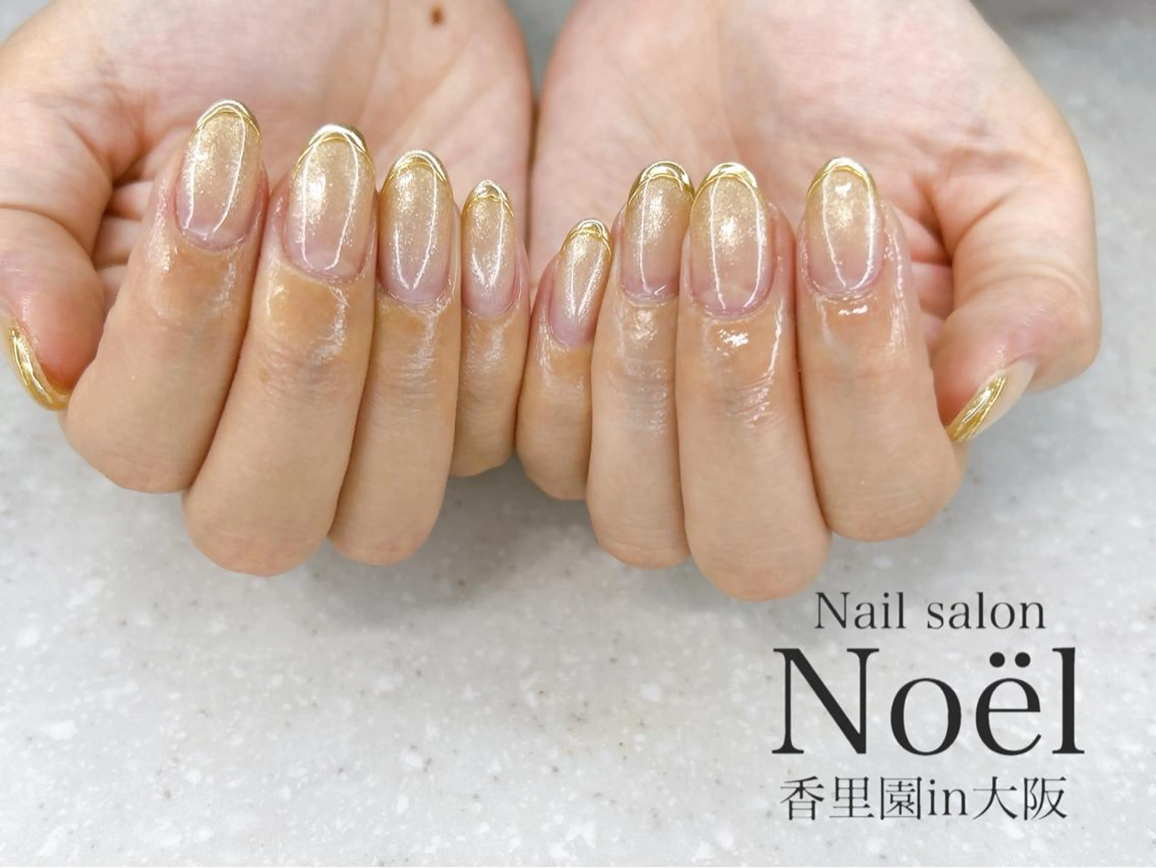 ネイル ハンドネイル Nailsalon  &Noel所属・もも 🍑のネイルデザイン