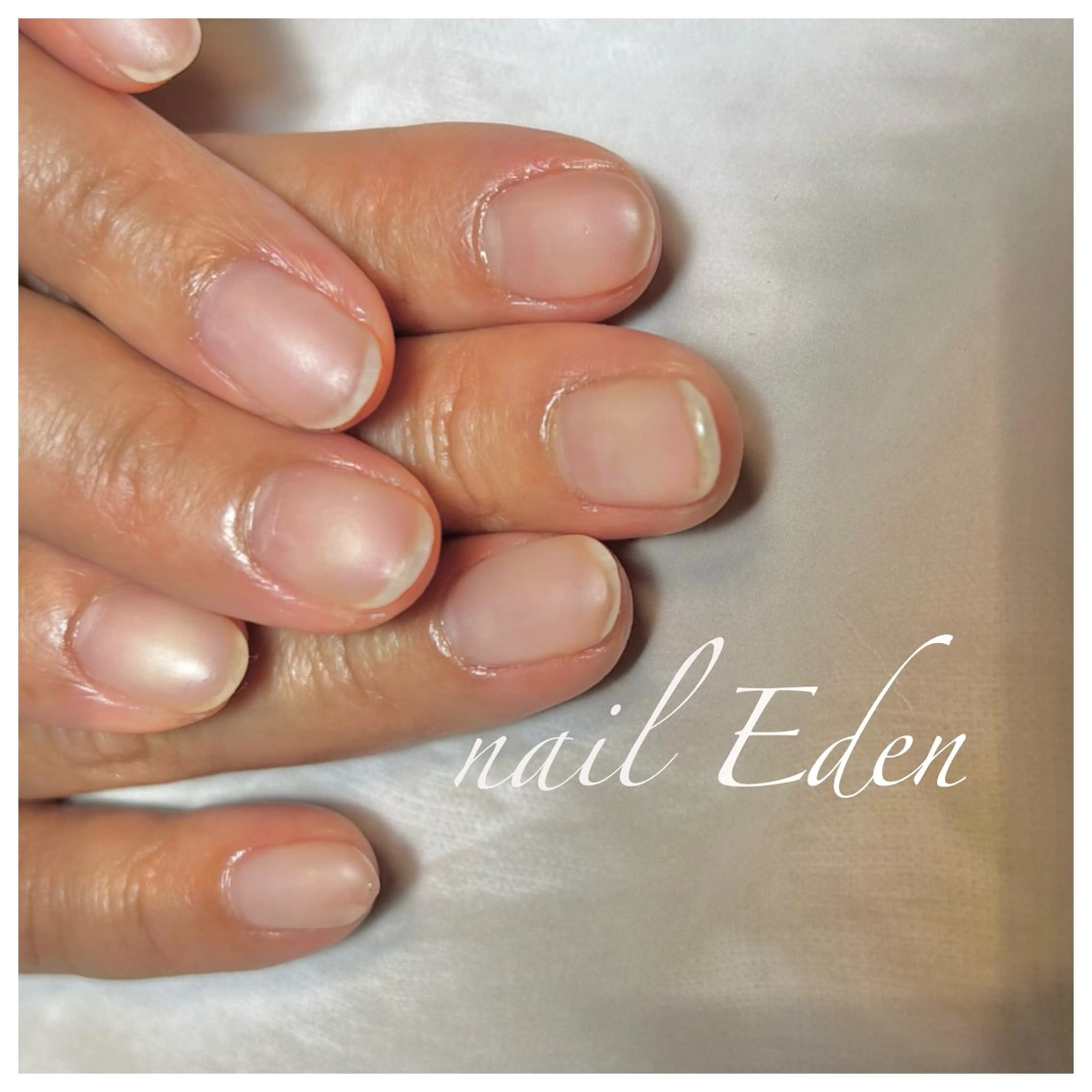 ネイル クリアネイル Eden　private nail saron所属・Eden ♾️のネイルデザイン