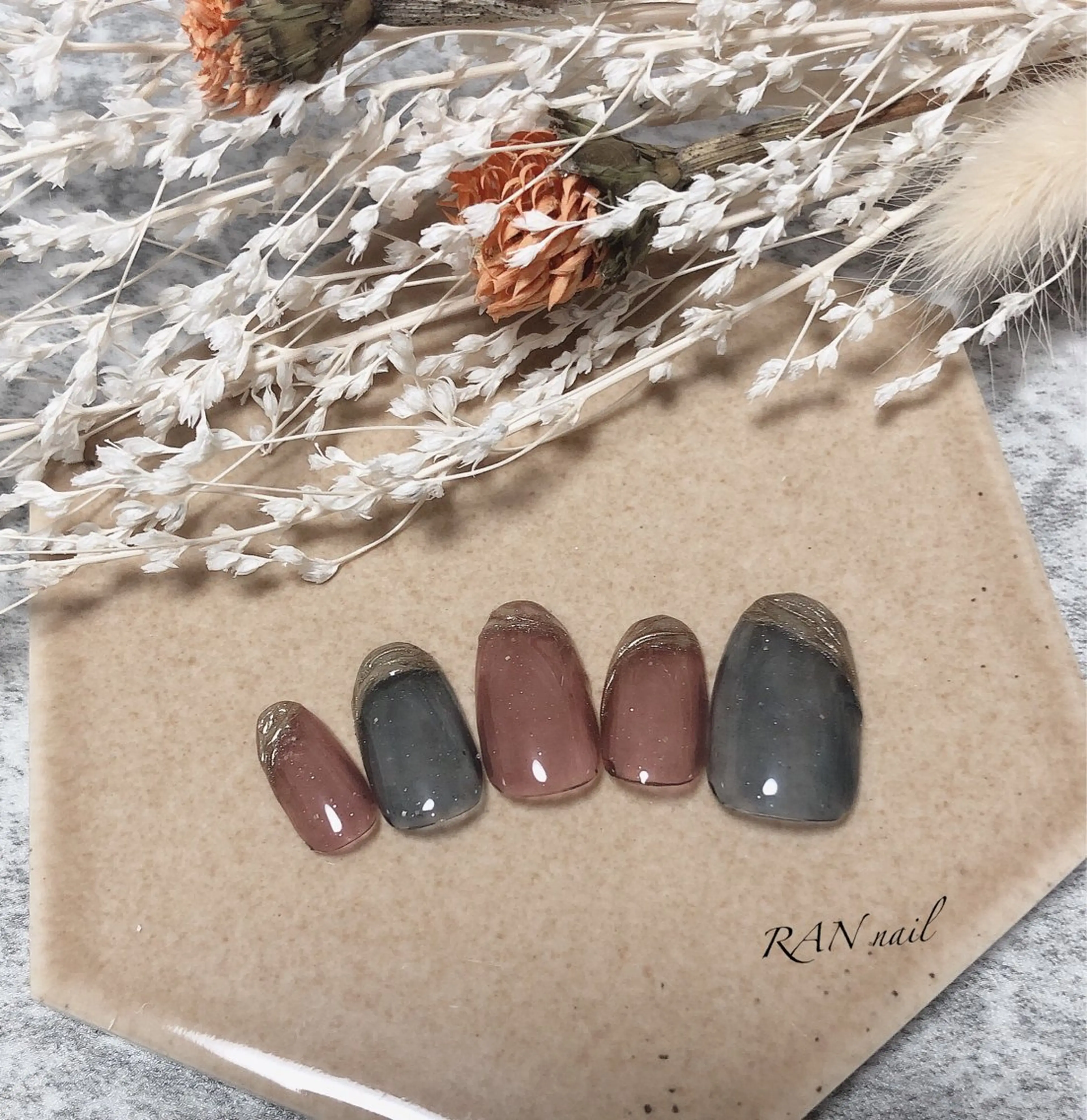 ネイル フレンチネイル ジェルネイル ゴージャス ミラーネイル ニュアンスネイル ハンドネイル フットネイル RAN nail 〜ランネイル〜所属・RAN nailのネイルデザイン